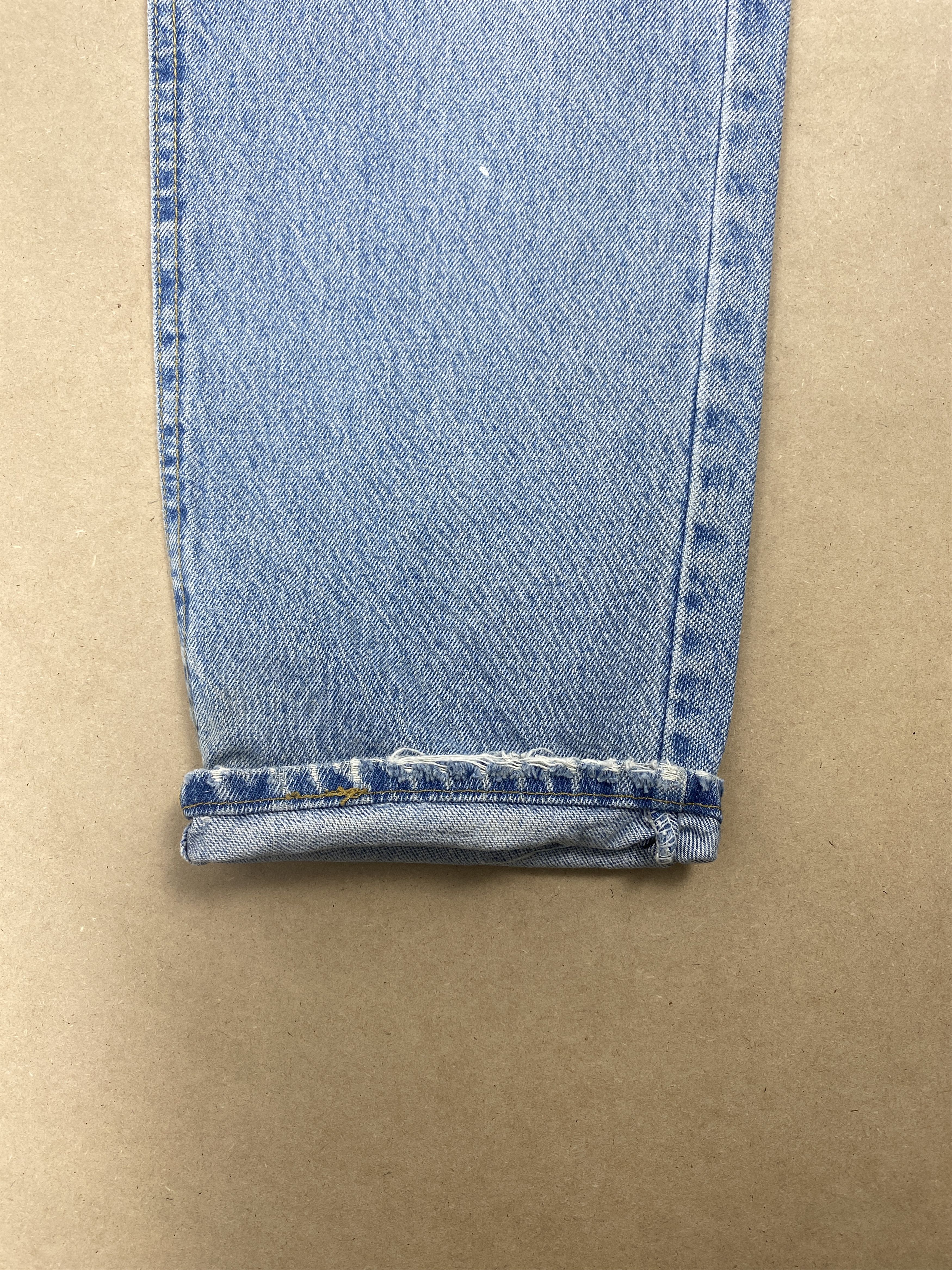 Lee Vintage Lee Straight Cut Distressed Faded Jeans P0434 Size US 33 - 5 Thumbnail