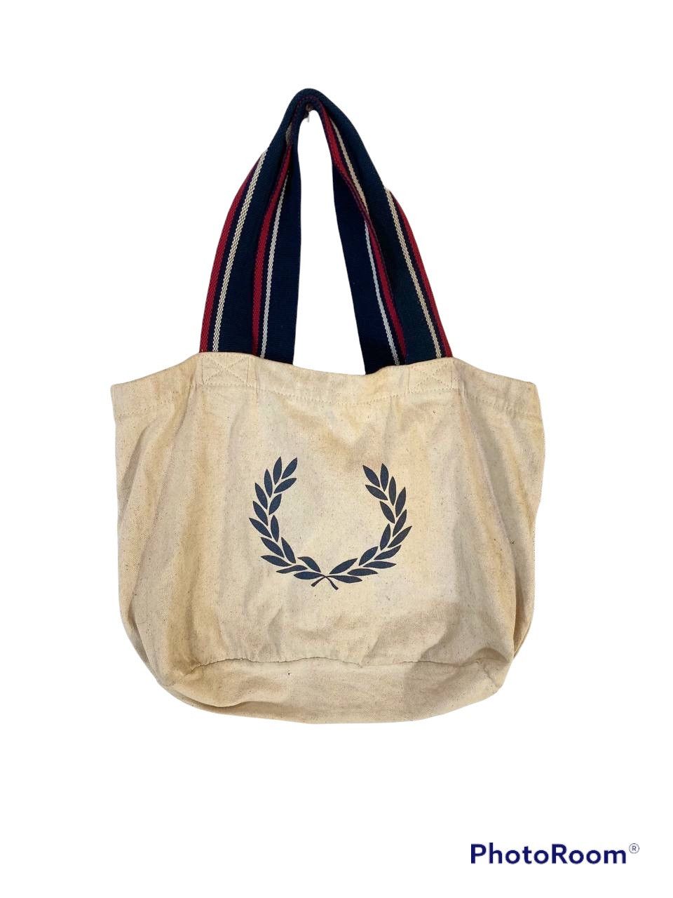 fred-perry-streetwear-vintage-fred-perry-tote-bag-big-logo-grailed