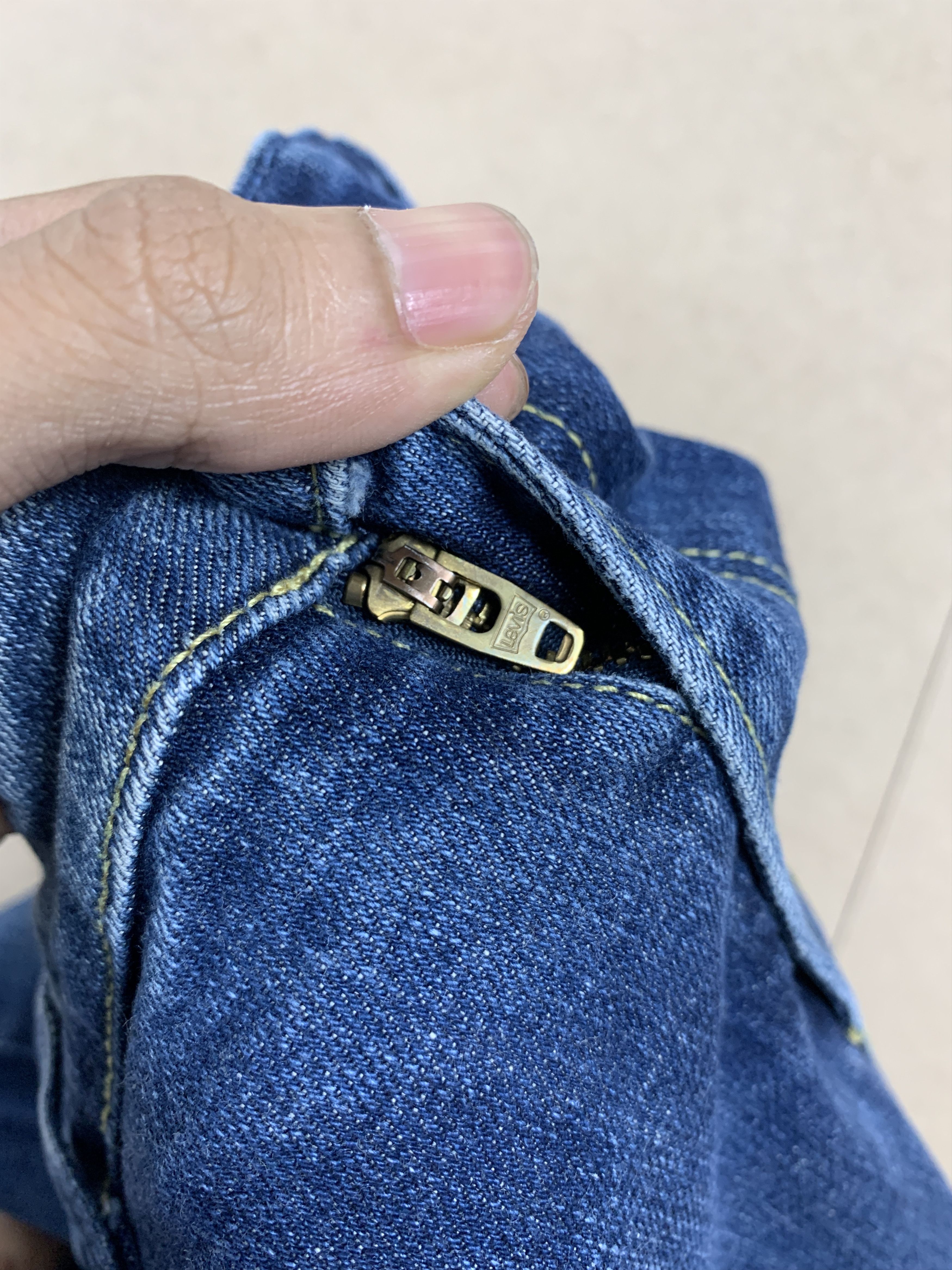 Levi's Vintage Levis Mid Skinny Distressed Jeans P0294 Size 34" / US 12 / IT 48 - 18 Thumbnail