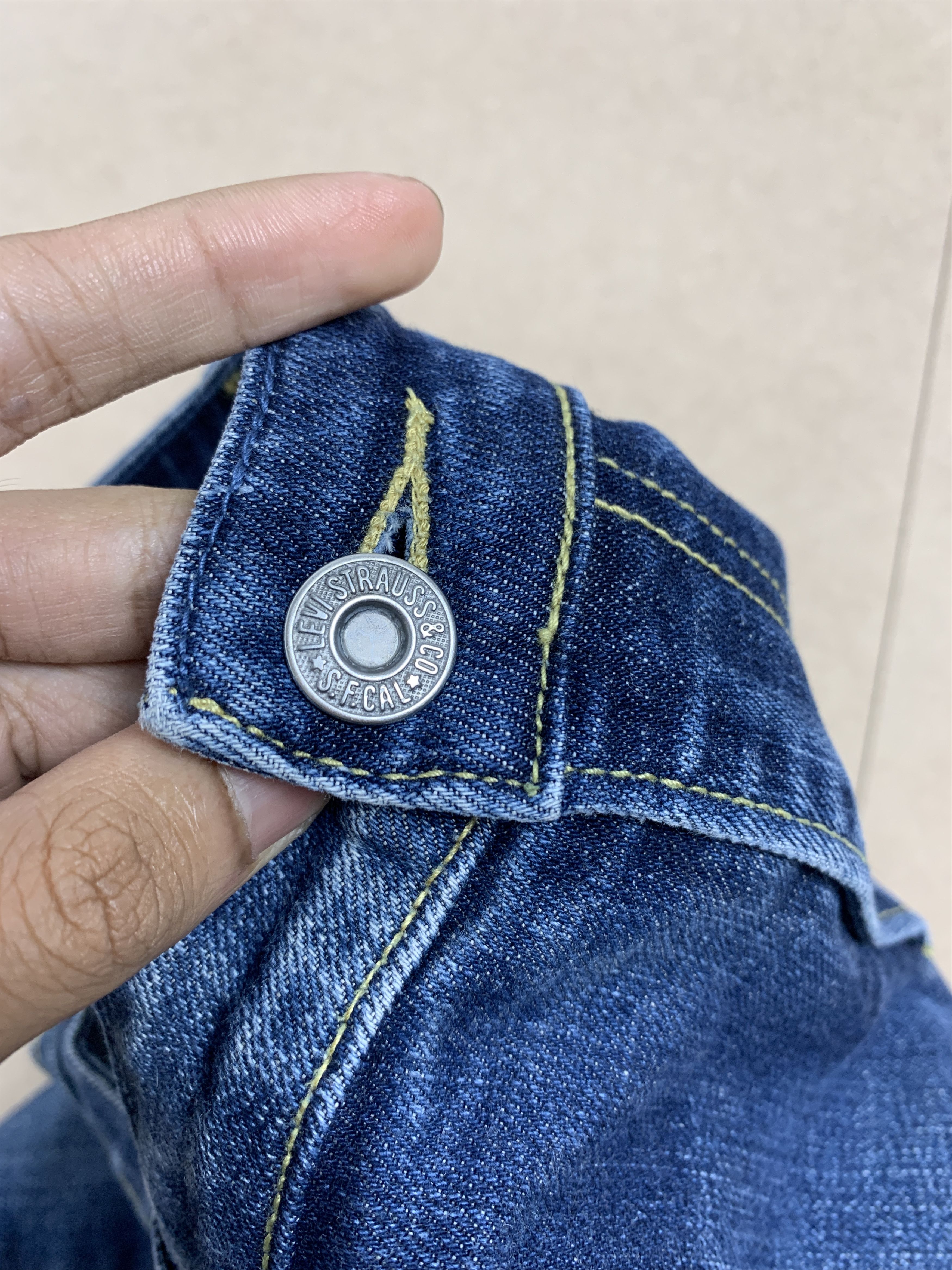 Levi's Vintage Levis Mid Skinny Distressed Jeans P0294 Size 34" / US 12 / IT 48 - 17 Thumbnail