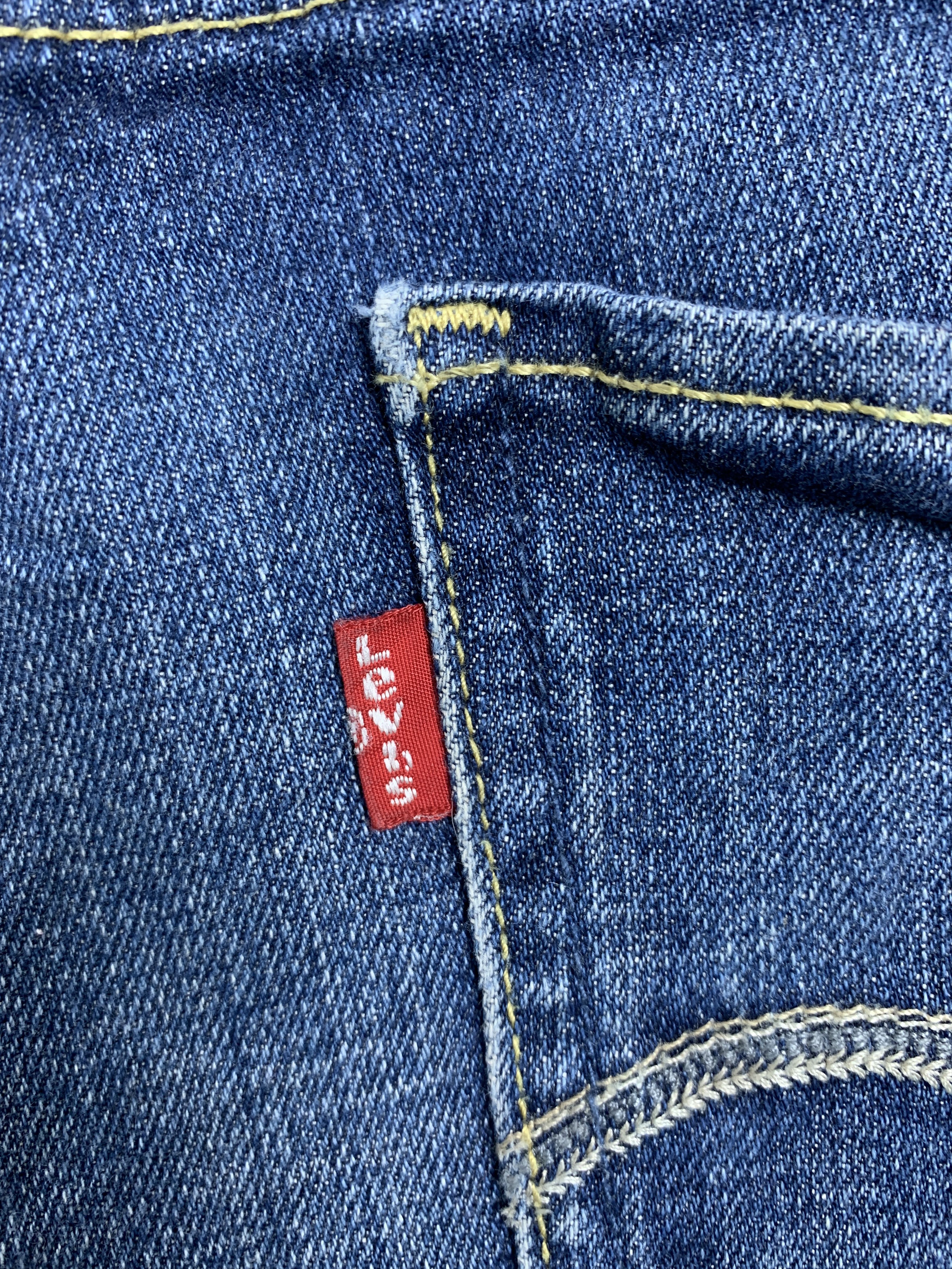 Levi's Vintage Levis Mid Skinny Distressed Jeans P0294 Size 34" / US 12 / IT 48 - 11 Thumbnail