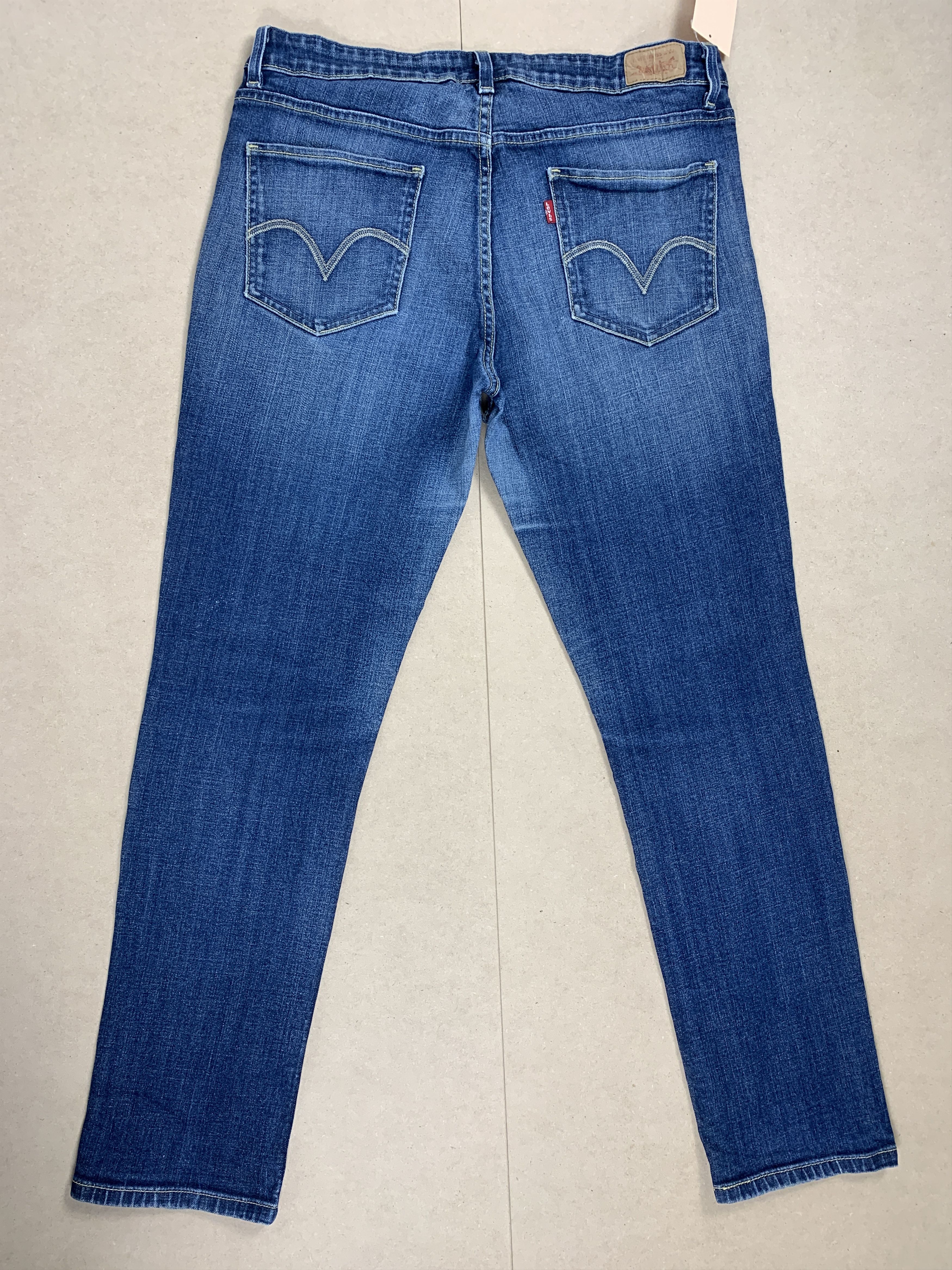 Levi's Vintage Levis Mid Skinny Distressed Jeans P0294 Size 34" / US 12 / IT 48 - 8 Thumbnail