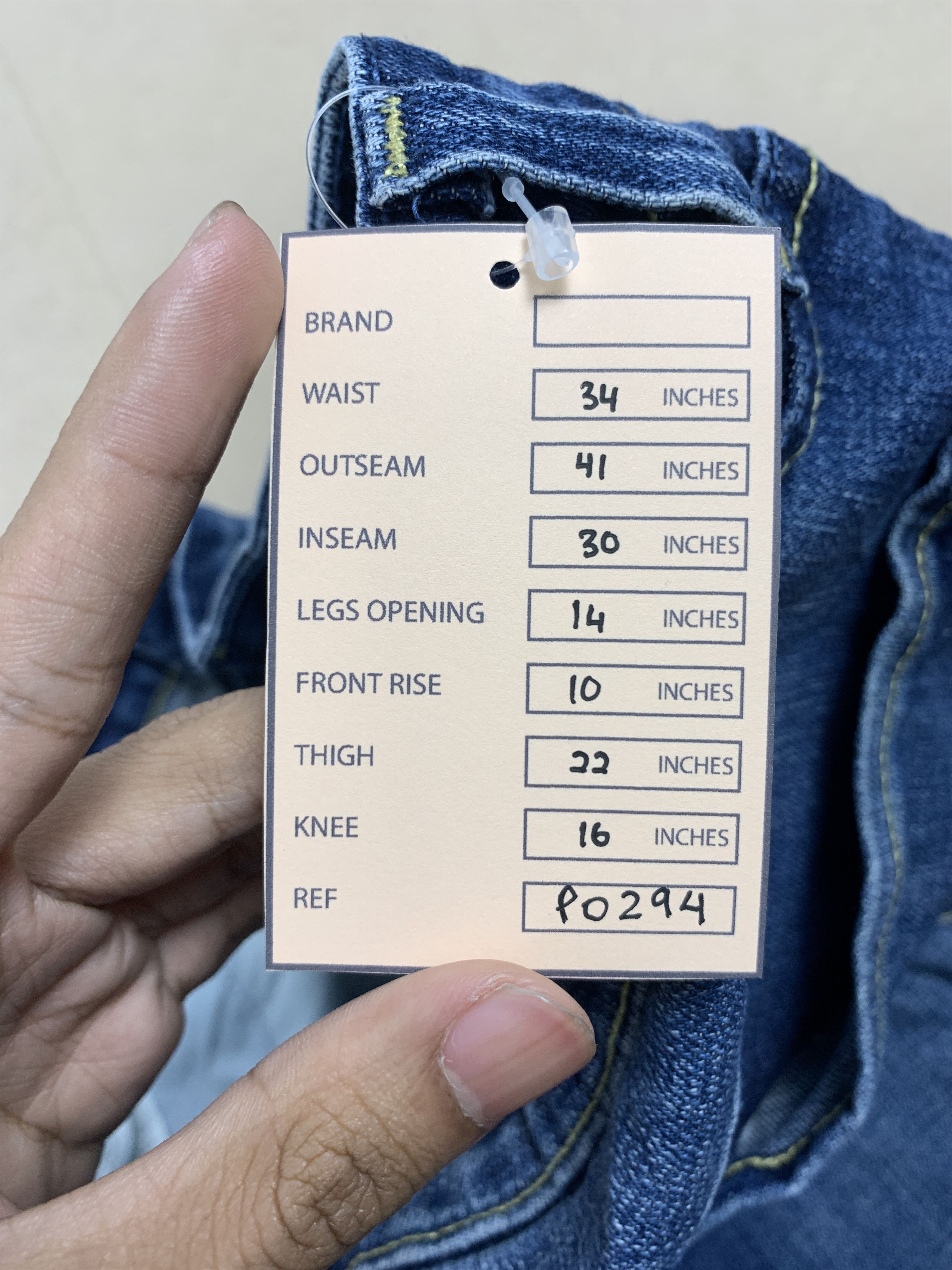 Levi's Vintage Levis Mid Skinny Distressed Jeans P0294 Size 34" / US 12 / IT 48 - 19 Thumbnail
