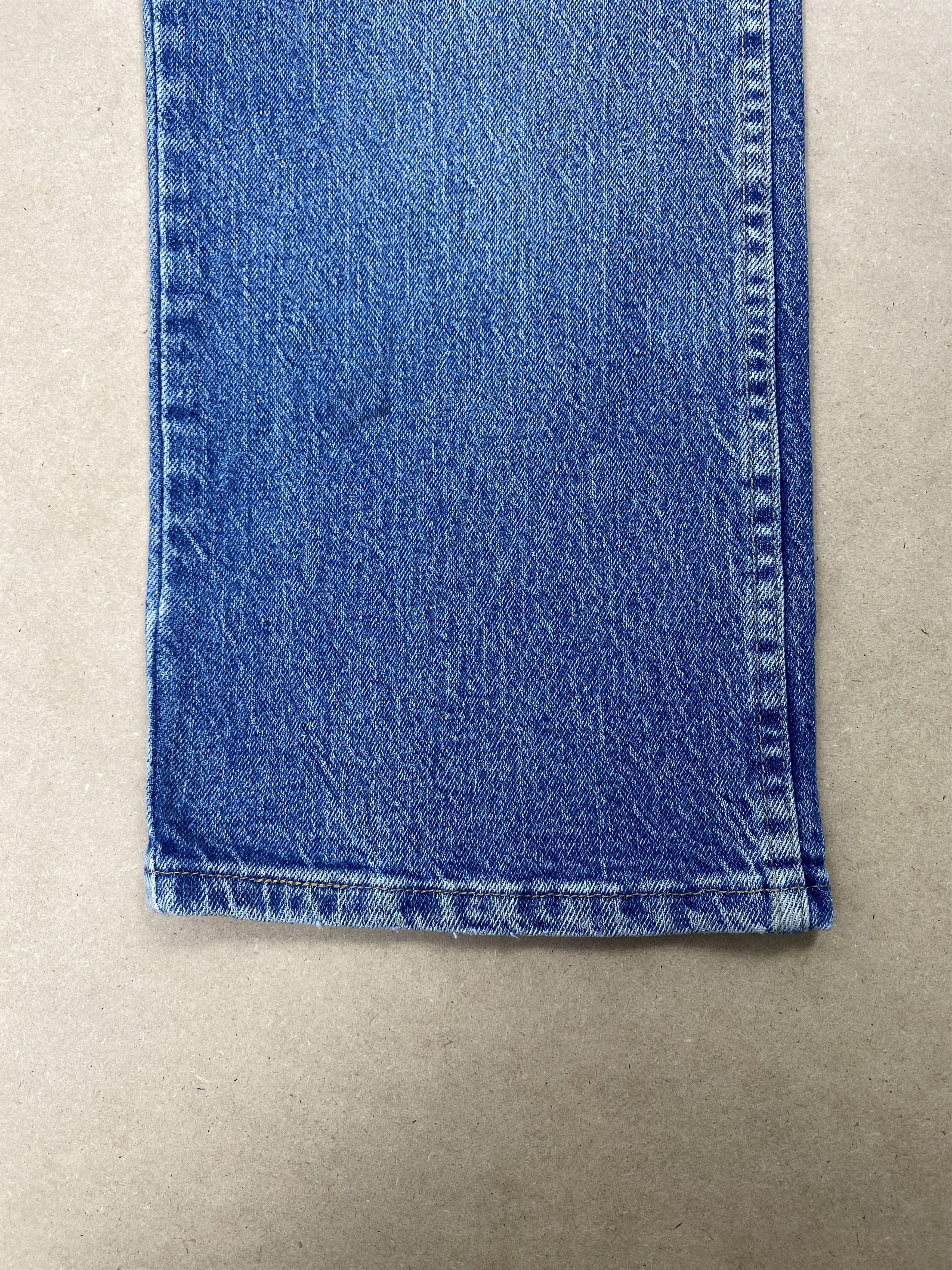 Vintage Vintage Wrangler Distressed Straight Cut Faded Blue Jeans Size US 38 / EU 54 - 5 Thumbnail