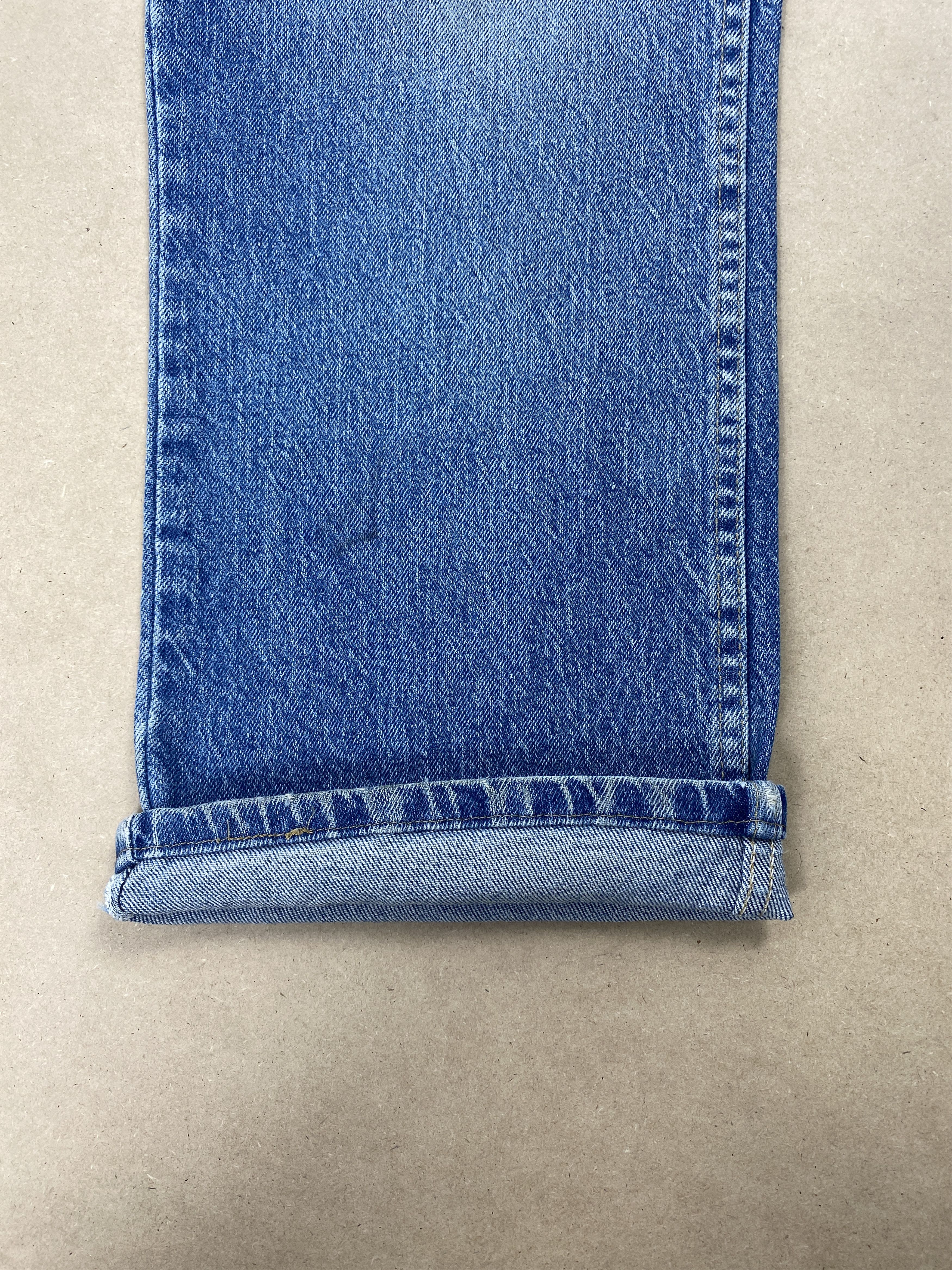 Vintage Vintage Wrangler Distressed Straight Cut Faded Blue Jeans Size US 38 / EU 54 - 6 Thumbnail