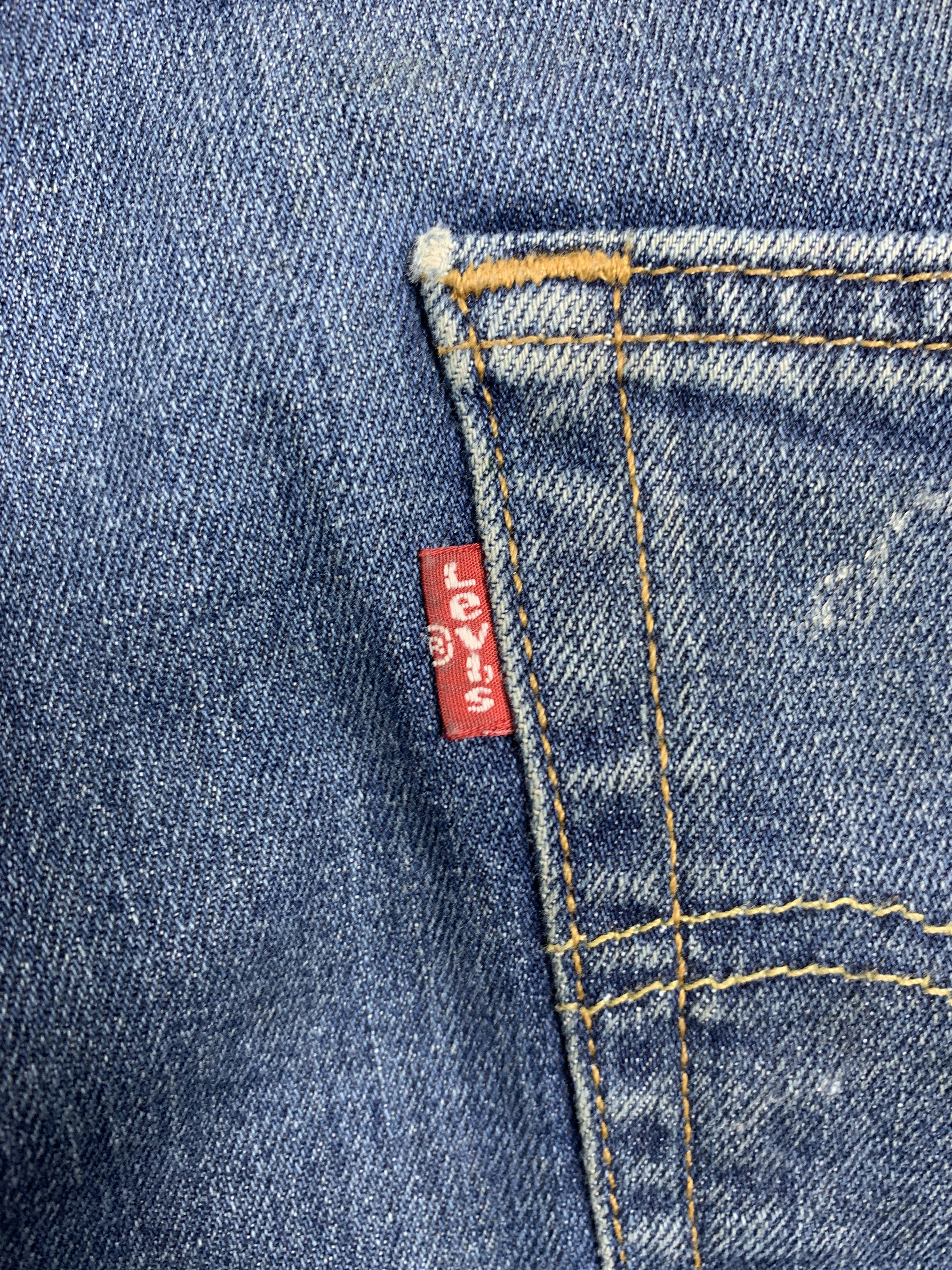Levi's Vintage Levi's 511 Slim Fit Faded Jeans P0202 Size US 30 / EU 46 - 9 Thumbnail