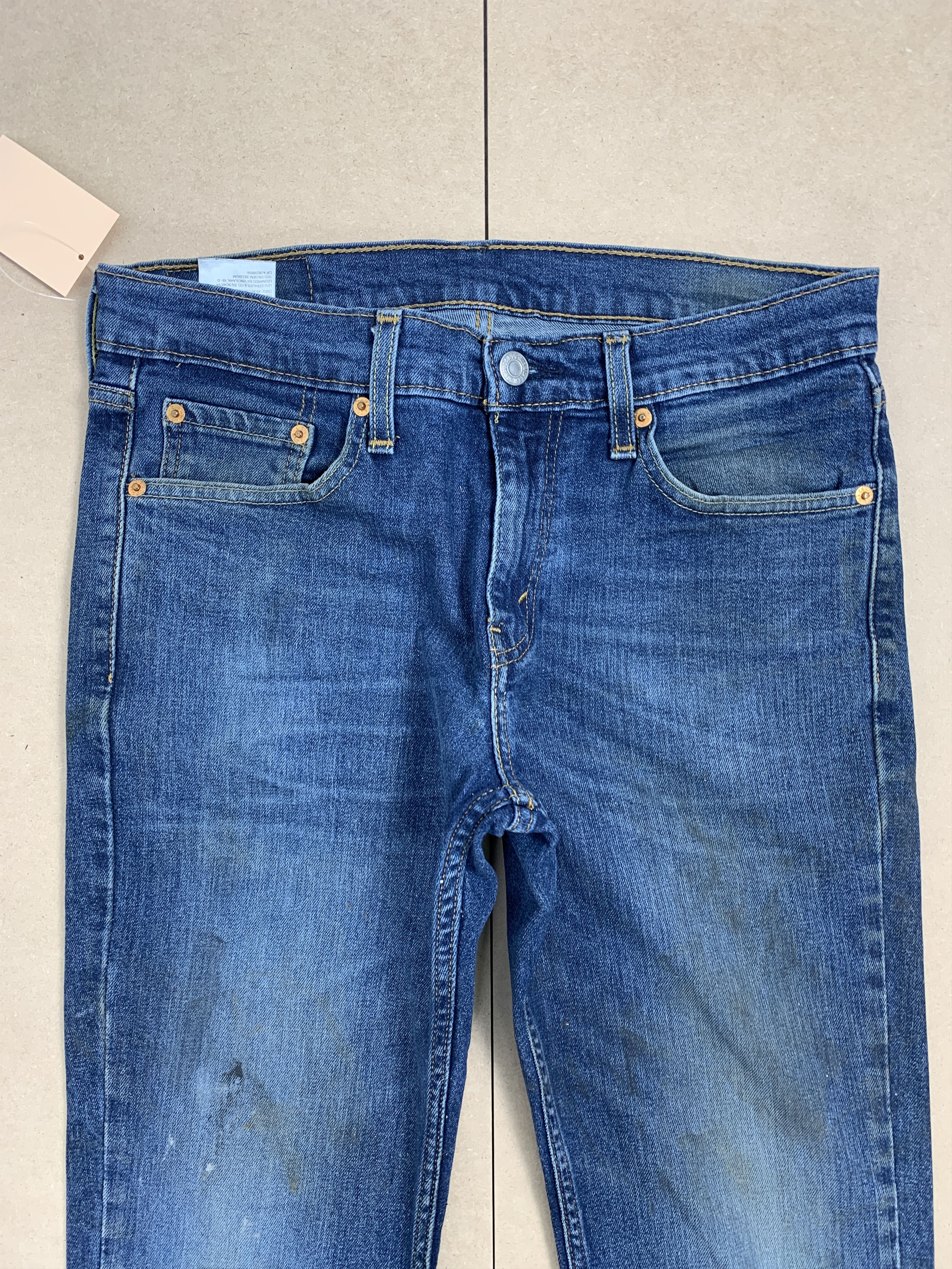 Levi's Vintage Levi's 511 Slim Fit Faded Jeans P0202 Size US 30 / EU 46 - 2 Thumbnail