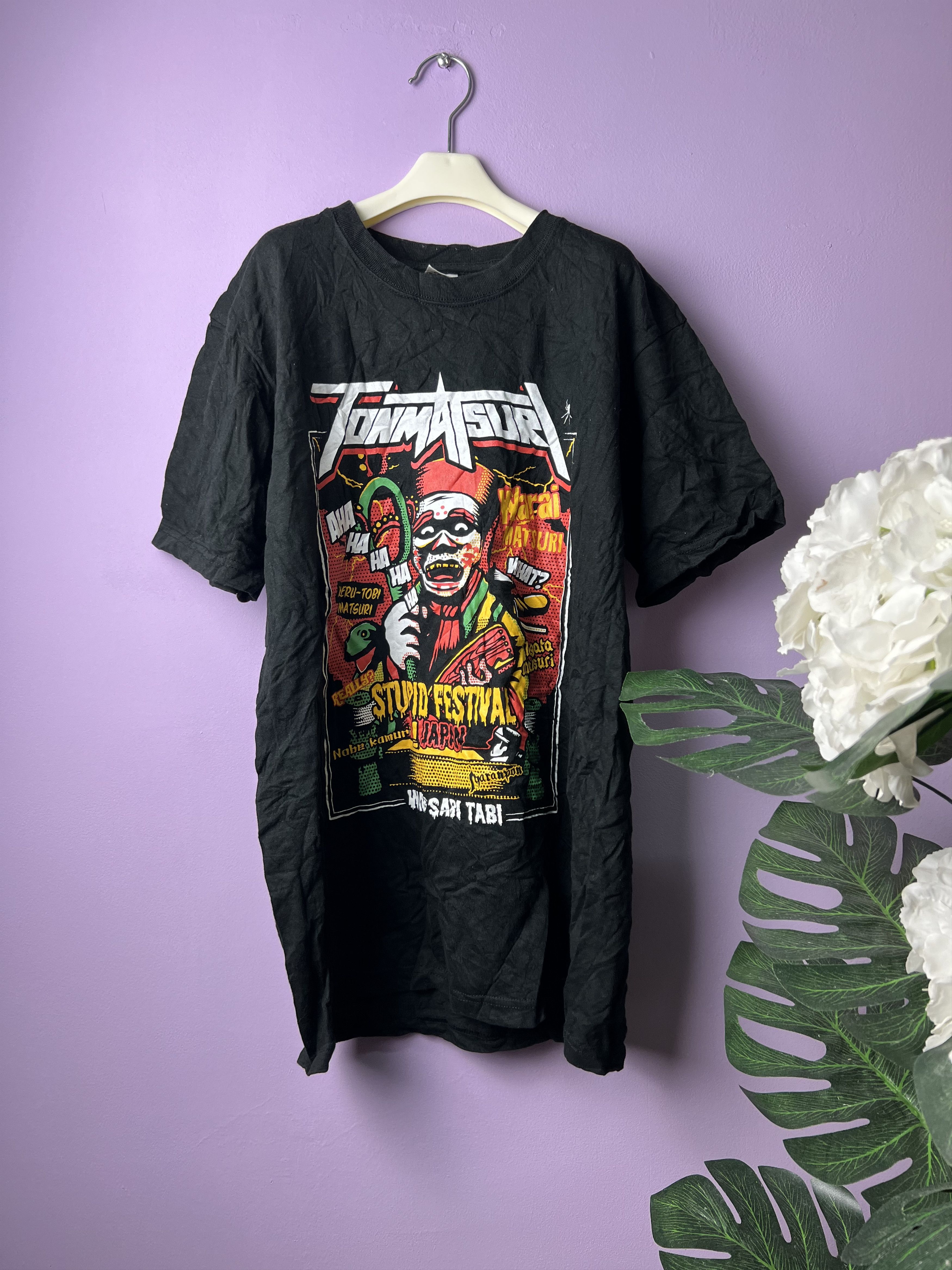 Cartoon Network 🔥Tonmatsuri Stupid Fest Japan Tees Size US M / EU 48-50 / 2 - 1 Thumbnail