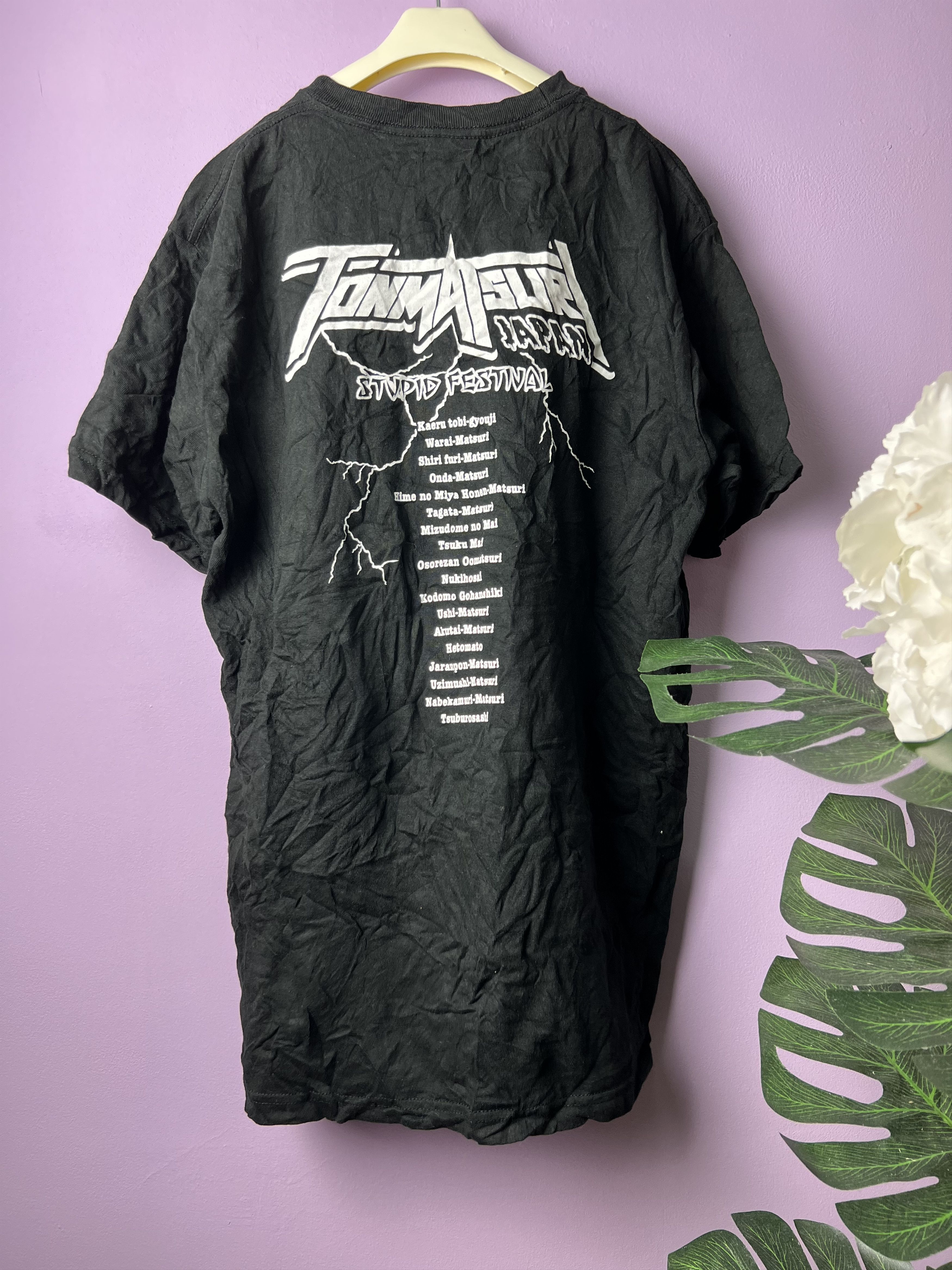 Cartoon Network 🔥Tonmatsuri Stupid Fest Japan Tees Size US M / EU 48-50 / 2 - 7 Thumbnail