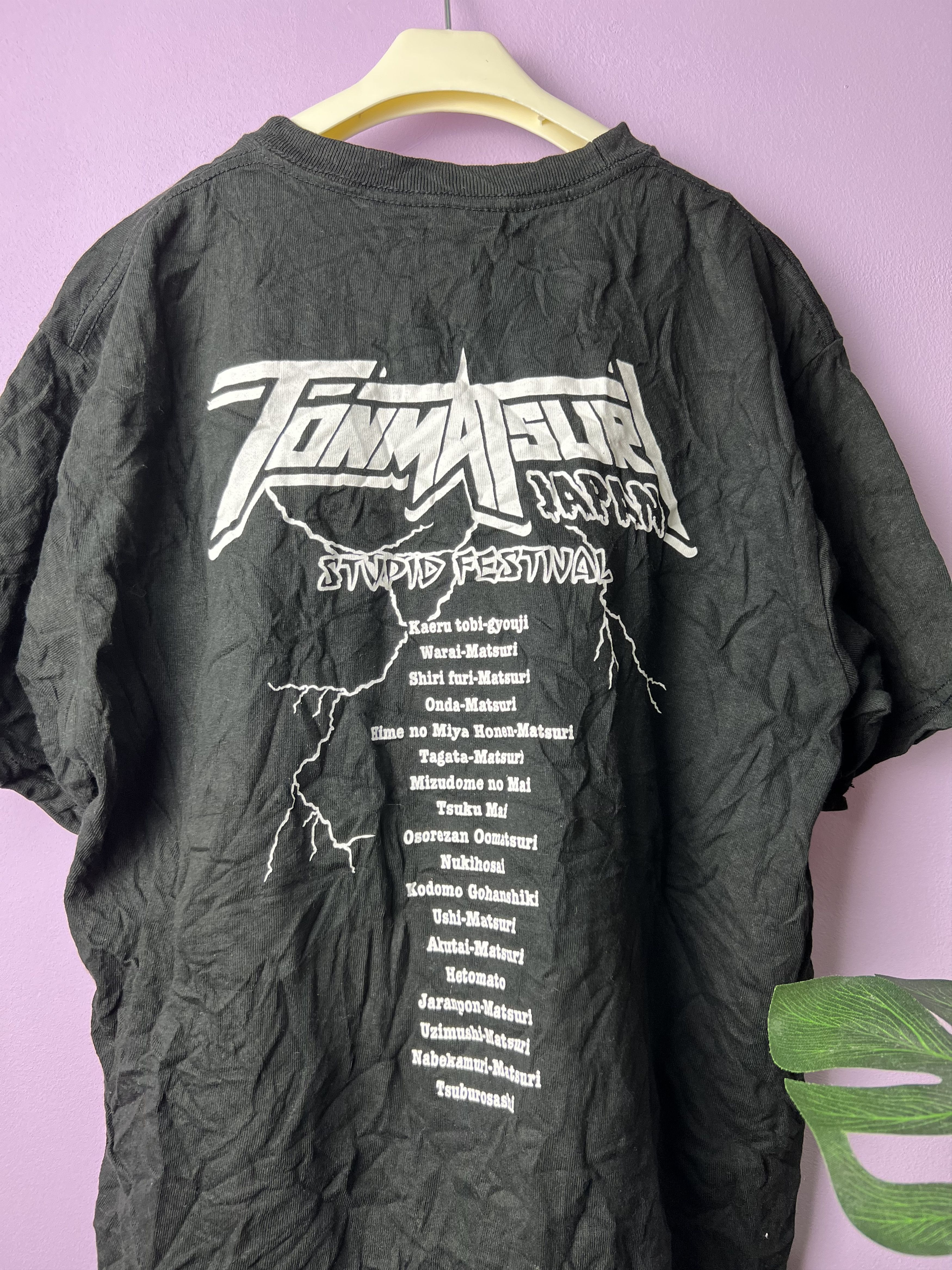 Cartoon Network 🔥Tonmatsuri Stupid Fest Japan Tees Size US M / EU 48-50 / 2 - 8 Thumbnail
