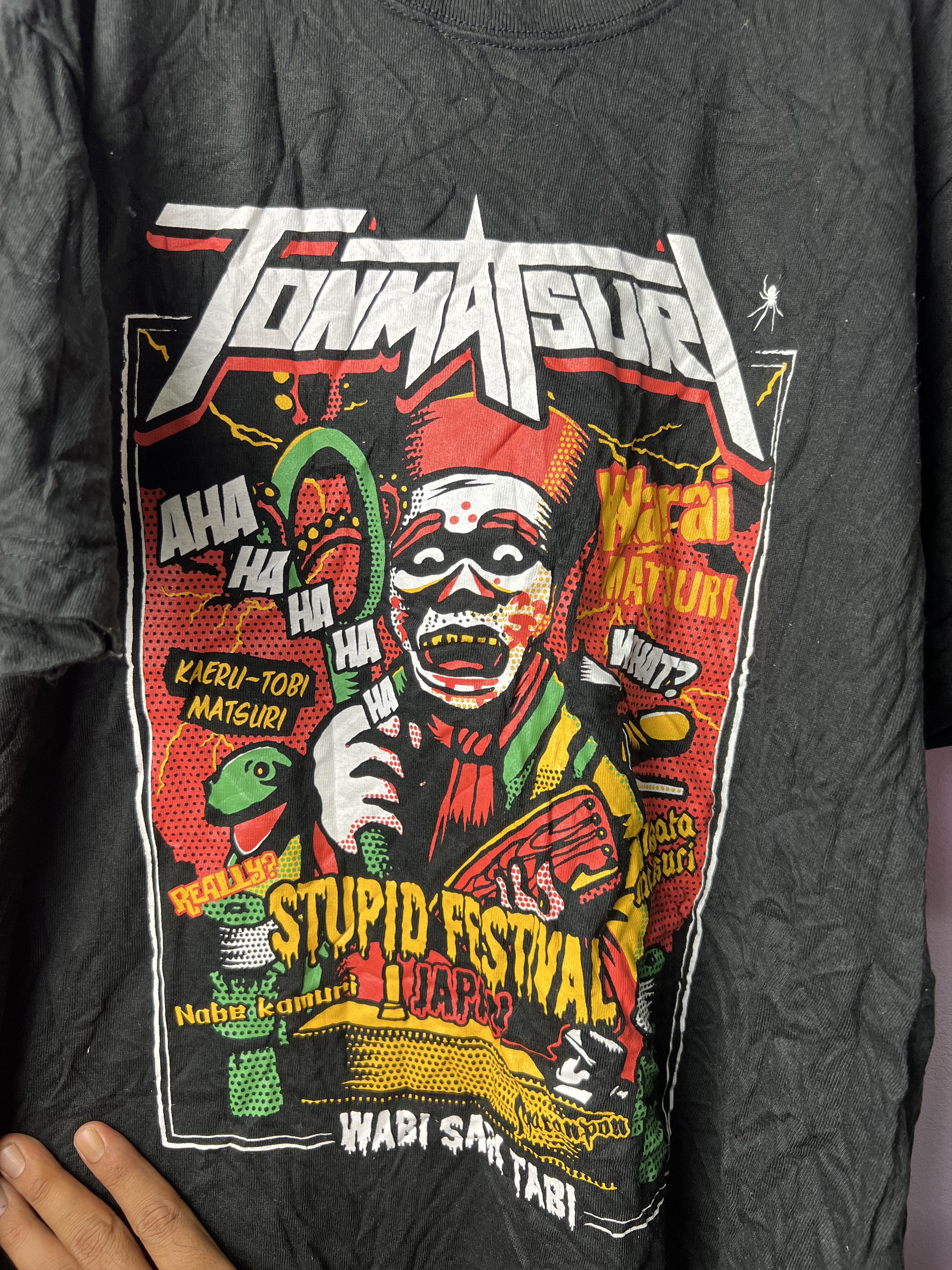 Cartoon Network 🔥Tonmatsuri Stupid Fest Japan Tees Size US M / EU 48-50 / 2 - 5 Thumbnail