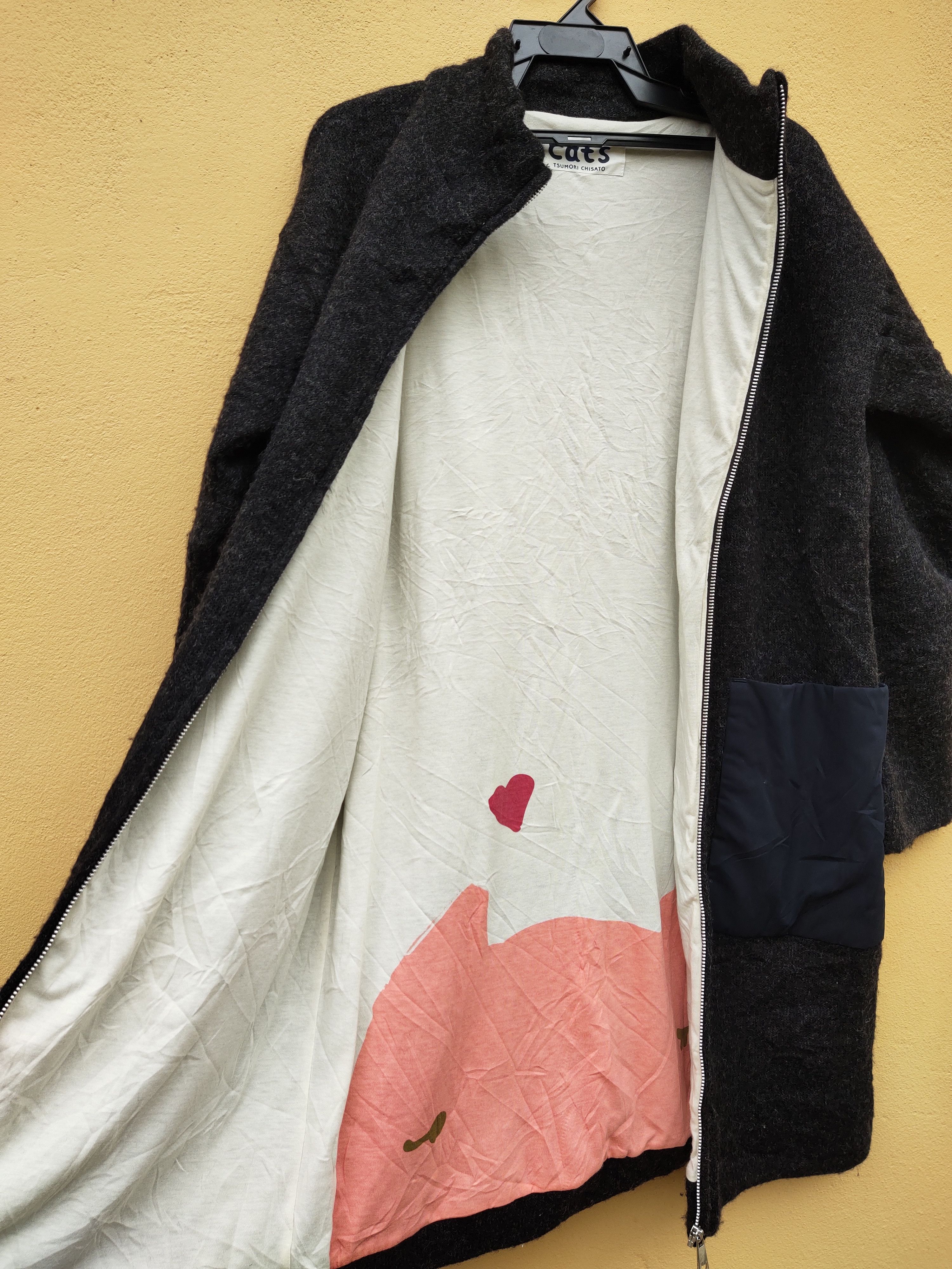 Issey Miyake × Tsumori Chisato Tsumori Chisato Cat's x Issey Miyake Long Jacket Femme Size XS / US 0-2 / IT 36-38 - 3 Thumbnail