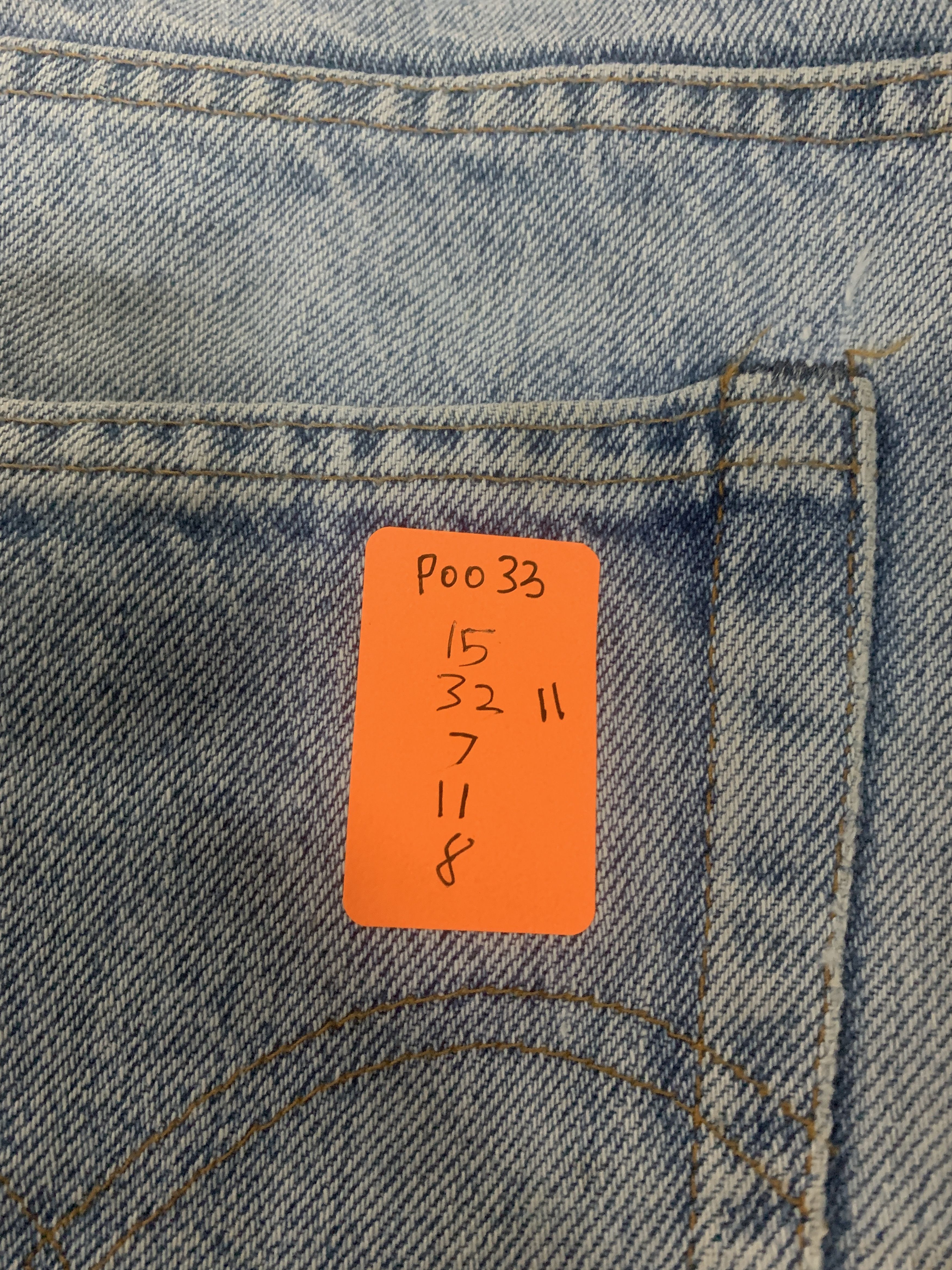Levi's Vintage 80s LEVI'S 505 Faded Mid Wash Jeans P0033 Size US 30 / EU 46 - 17 Thumbnail