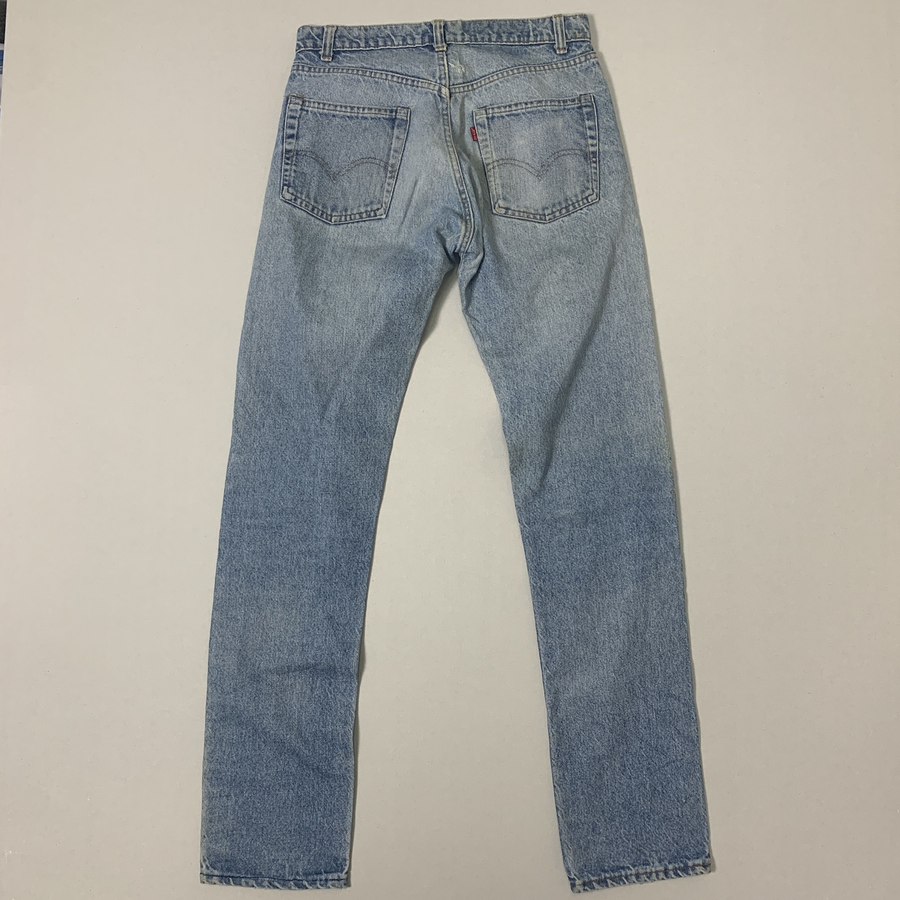 Levi's Vintage 80s LEVI'S 505 Faded Mid Wash Jeans P0033 Size US 30 / EU 46 - 12 Thumbnail