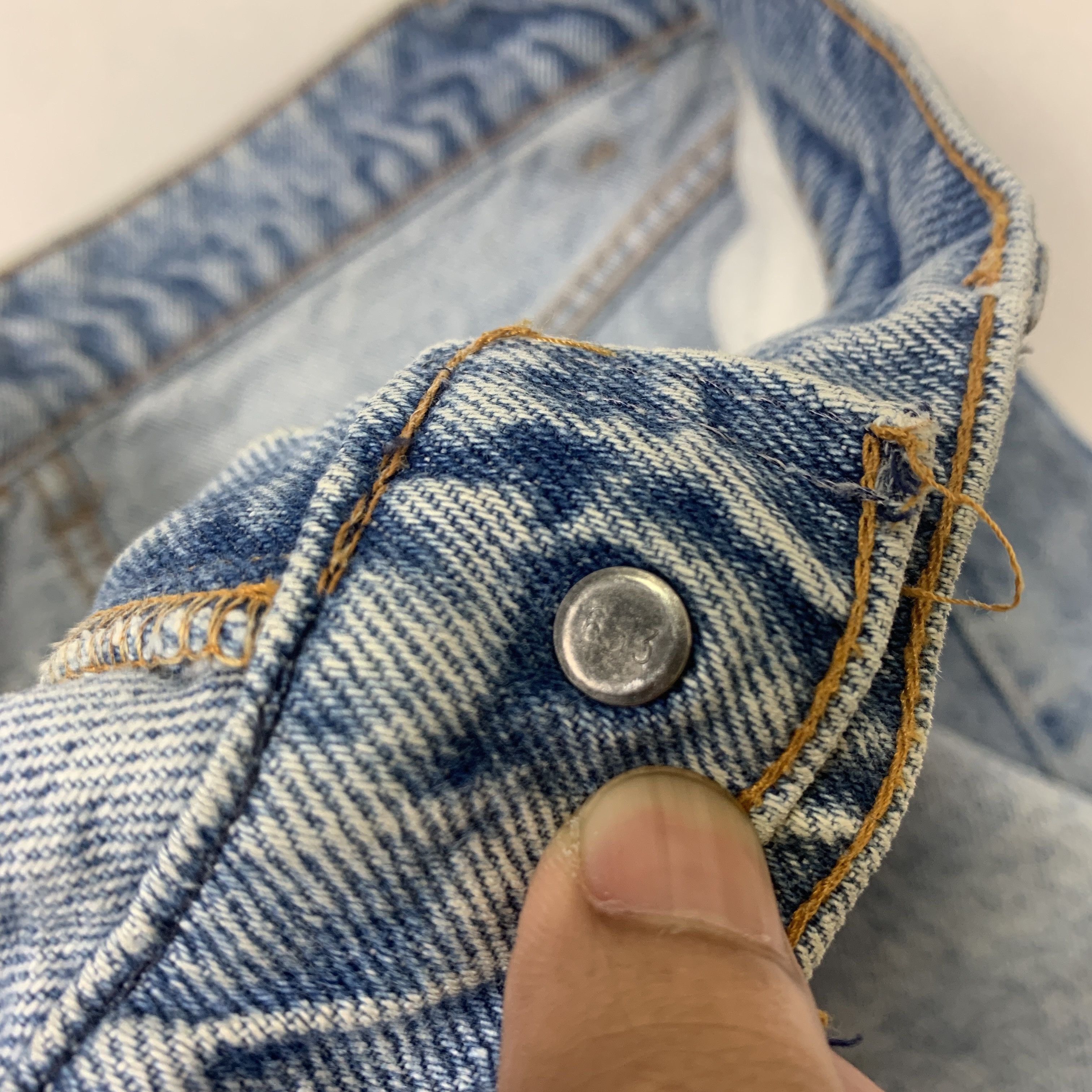 Levi's Vintage 80s LEVI'S 505 Faded Mid Wash Jeans P0033 Size US 30 / EU 46 - 8 Thumbnail