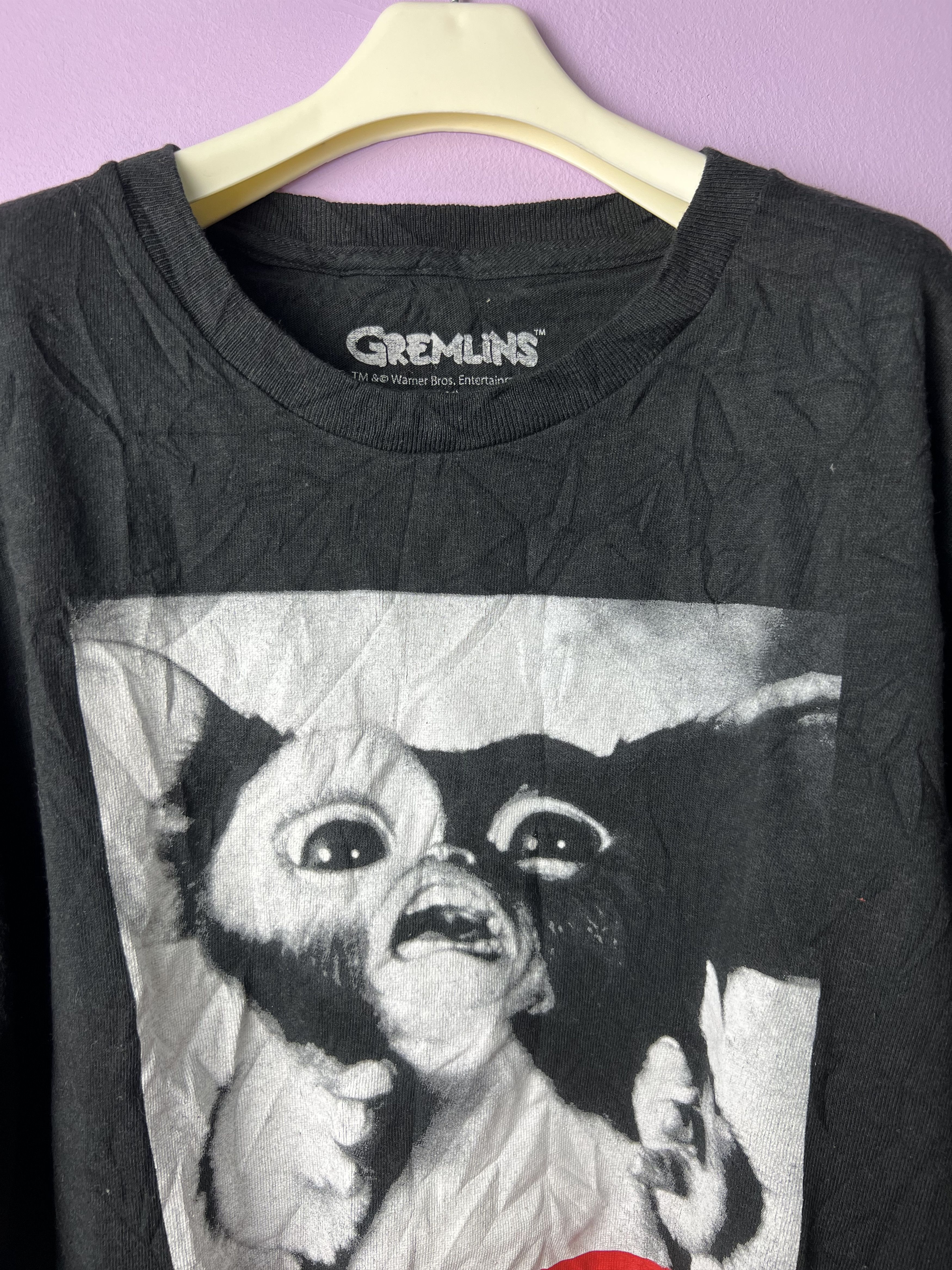 Warner Bros 🔥Vintage Gizmo Gremlins Tees Size US M / EU 48-50 / 2 - 8 Thumbnail