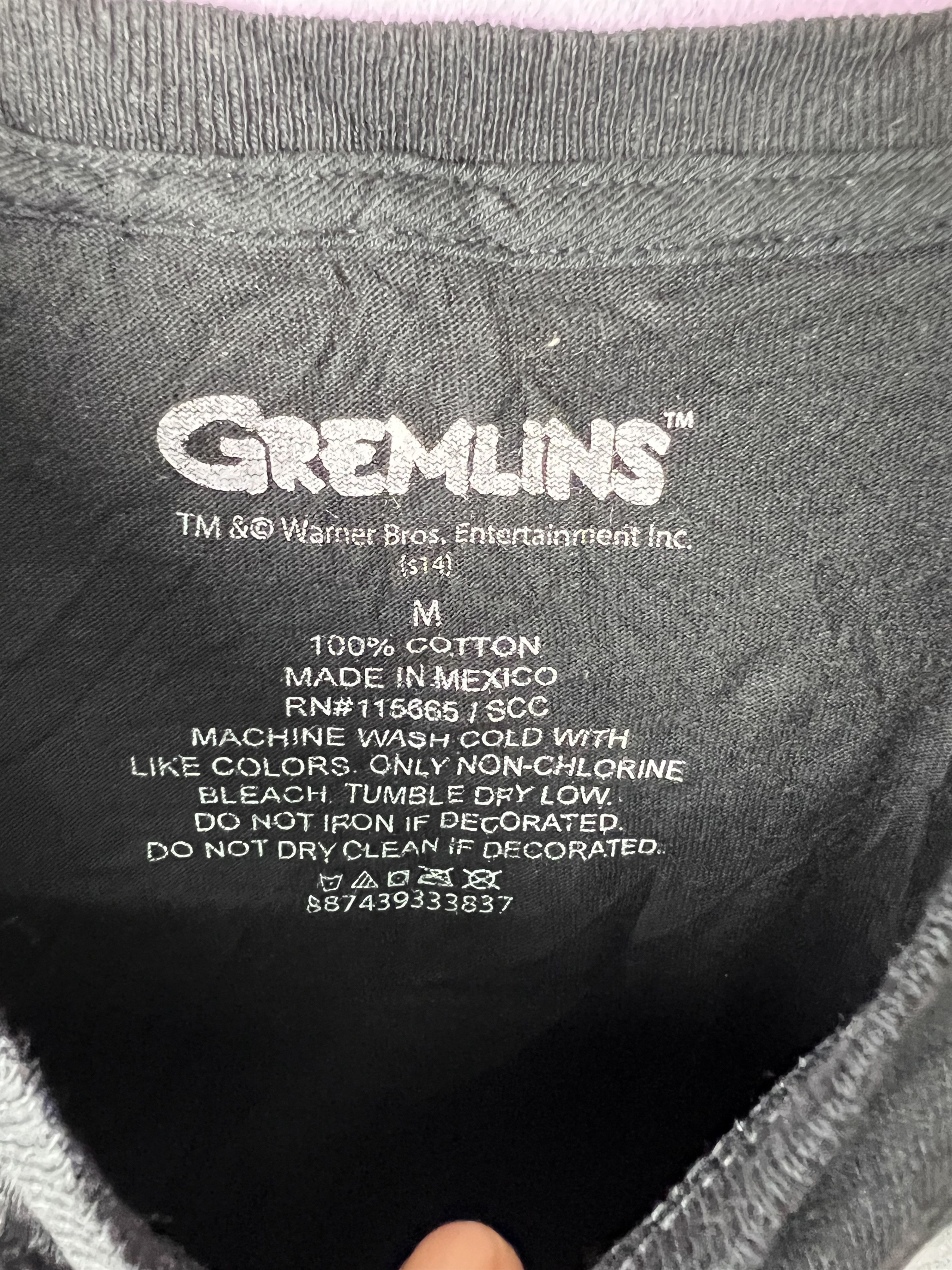 Warner Bros 🔥Vintage Gizmo Gremlins Tees Size US M / EU 48-50 / 2 - 10 Thumbnail