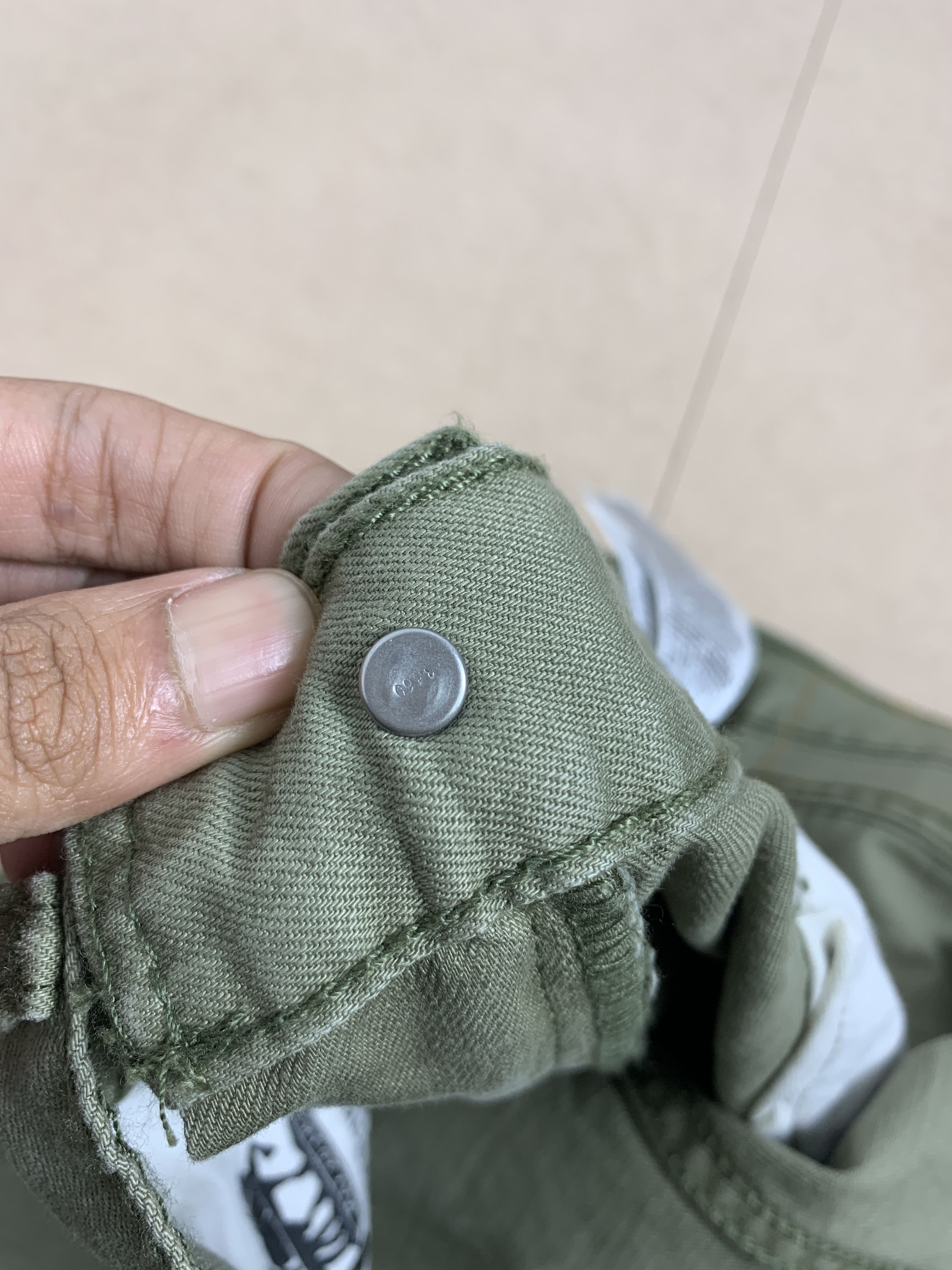 Levi's Vintage Levis 505 Straight Cut Military Green Jeans P0356 Size US 36 / EU 52 - 20 Thumbnail