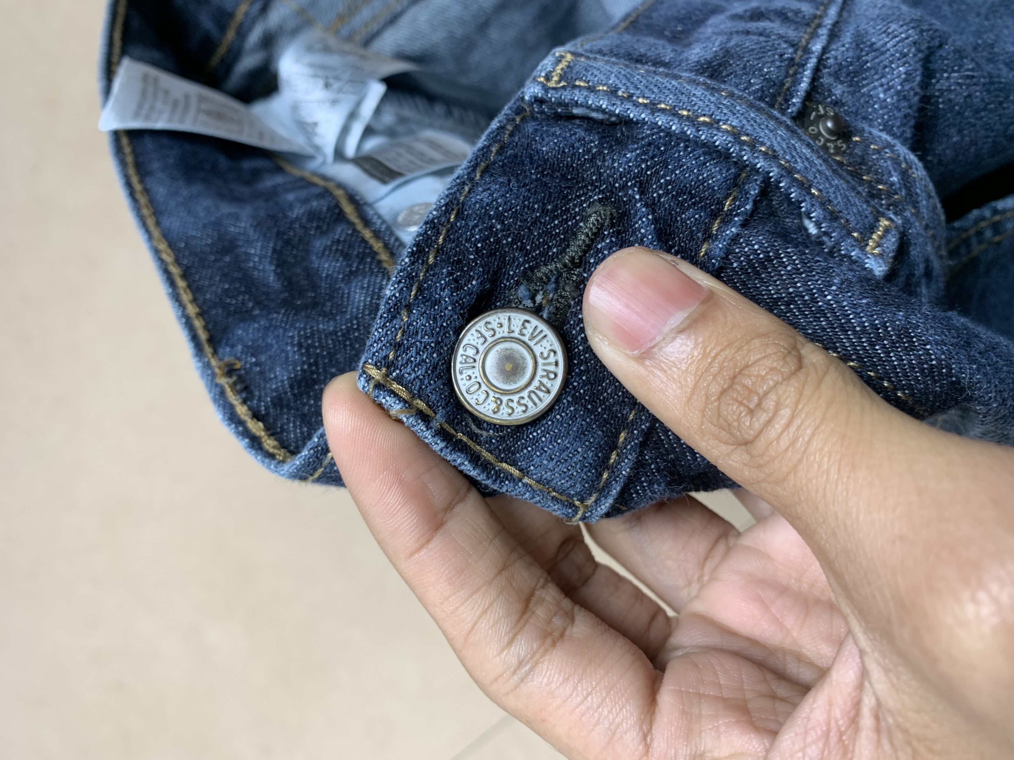 Levi's × Vintage Vintage Levis 559 Straight Cut Blue Jeans Size US 33 - 18 Thumbnail