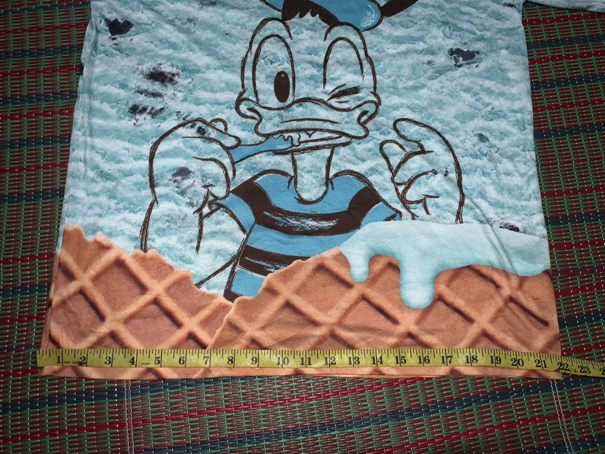 Disney × Nickelodeon × Vintage Disney DONALD DUCK Fullprint T-shirt Size US M / EU 48-50 / 2 - 9 Thumbnail