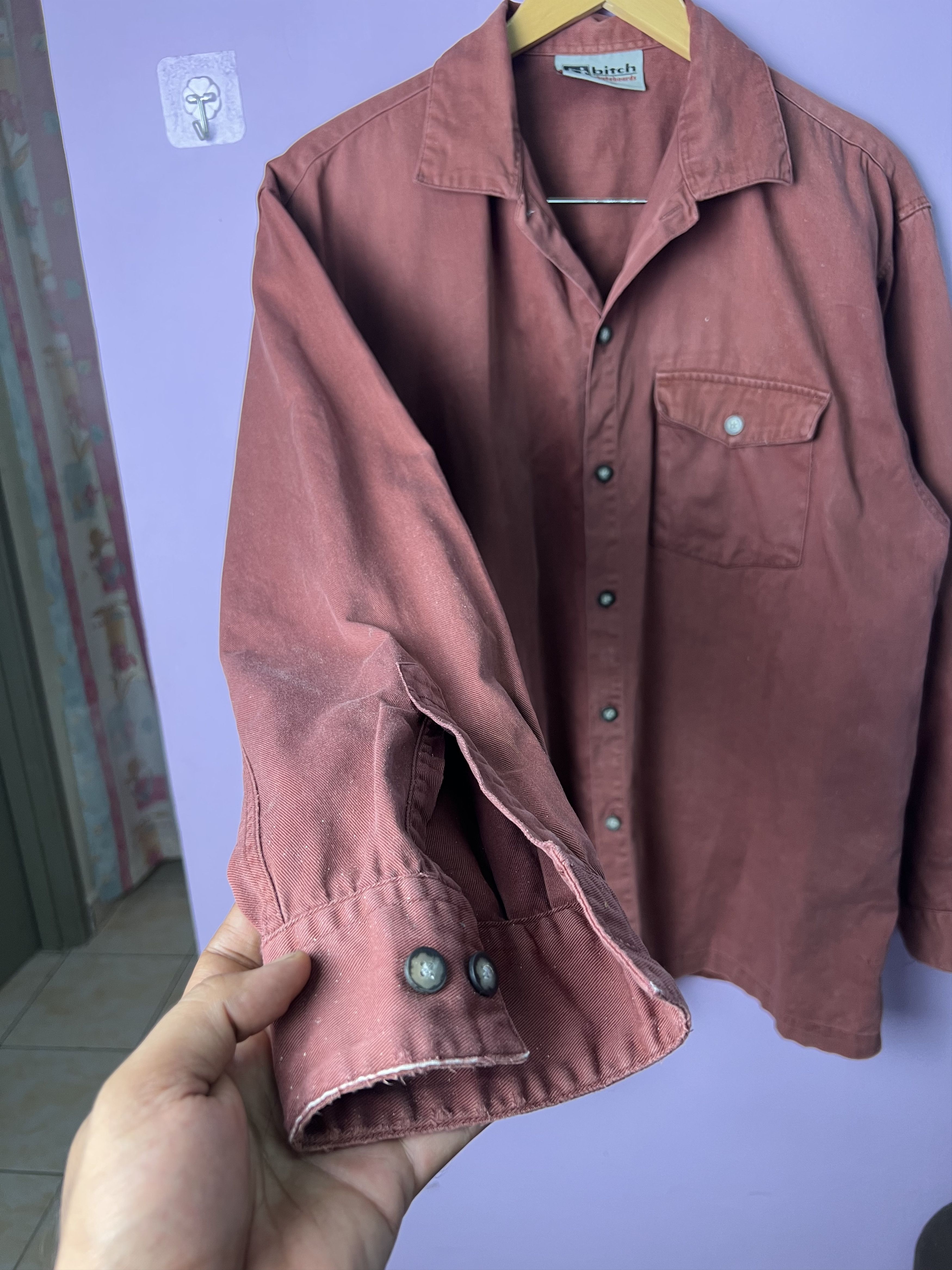 Girl Skateboards 🔥Rare Vintage Bitch Skateboards Long Sleeves Shirts Size US L / EU 52-54 / 3 - 8 Thumbnail