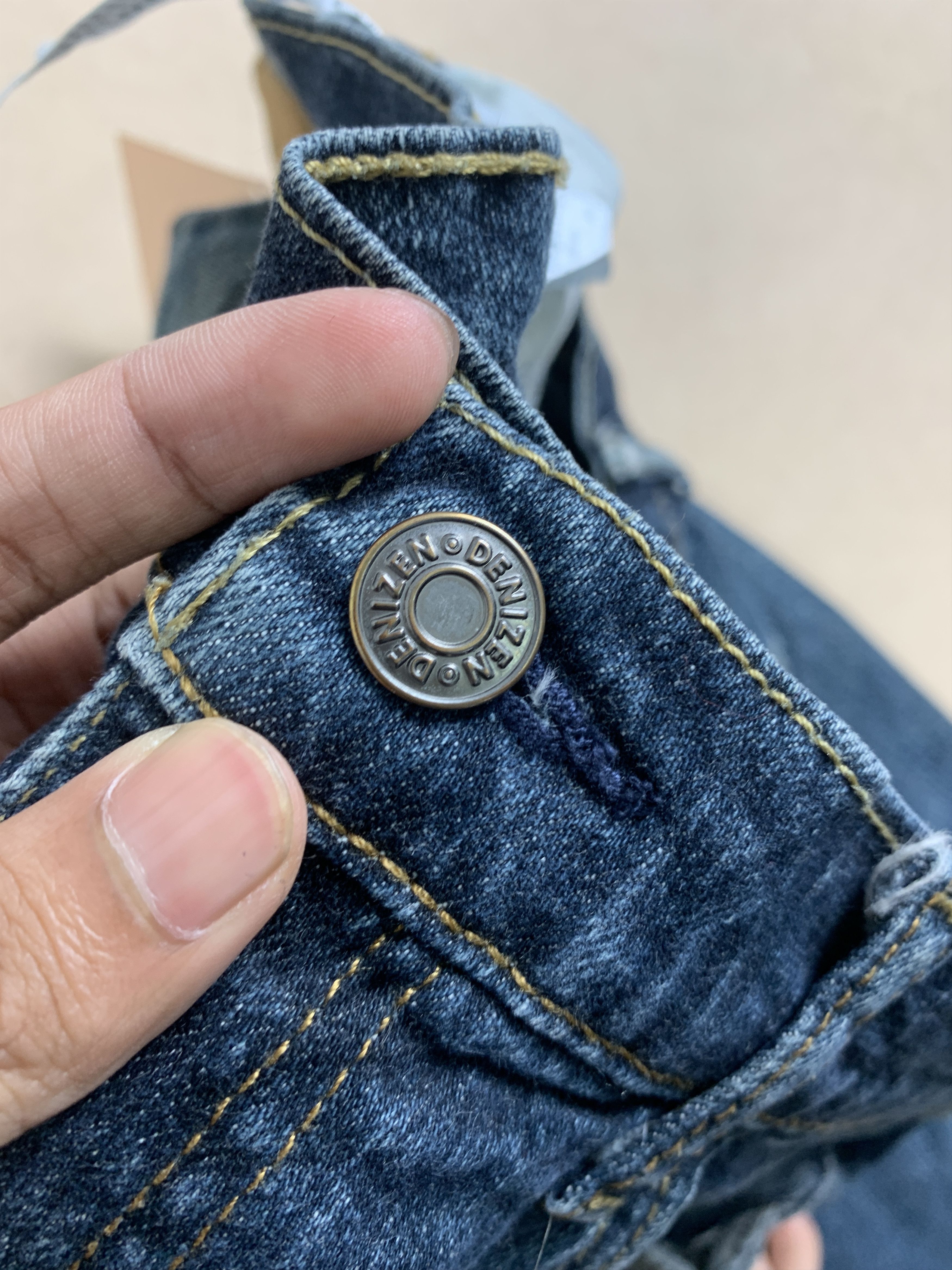 Denizen × Levi's × Vintage Denizen Levi's Faded Distressed Men Blue Denim Size US 32 / EU 48 - 14 Thumbnail