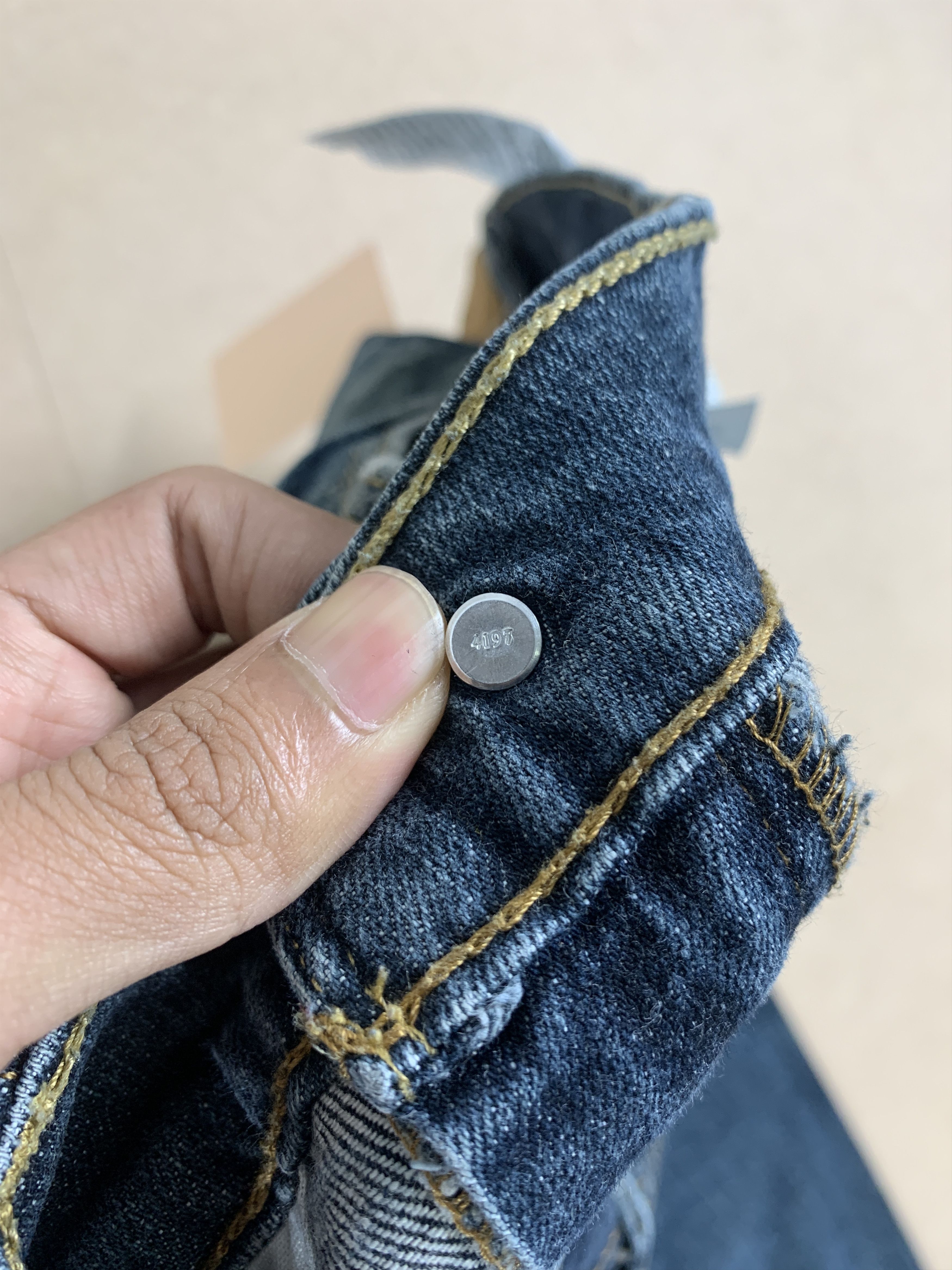 Denizen × Levi's × Vintage Denizen Levi's Faded Distressed Men Blue Denim Size US 32 / EU 48 - 13 Thumbnail