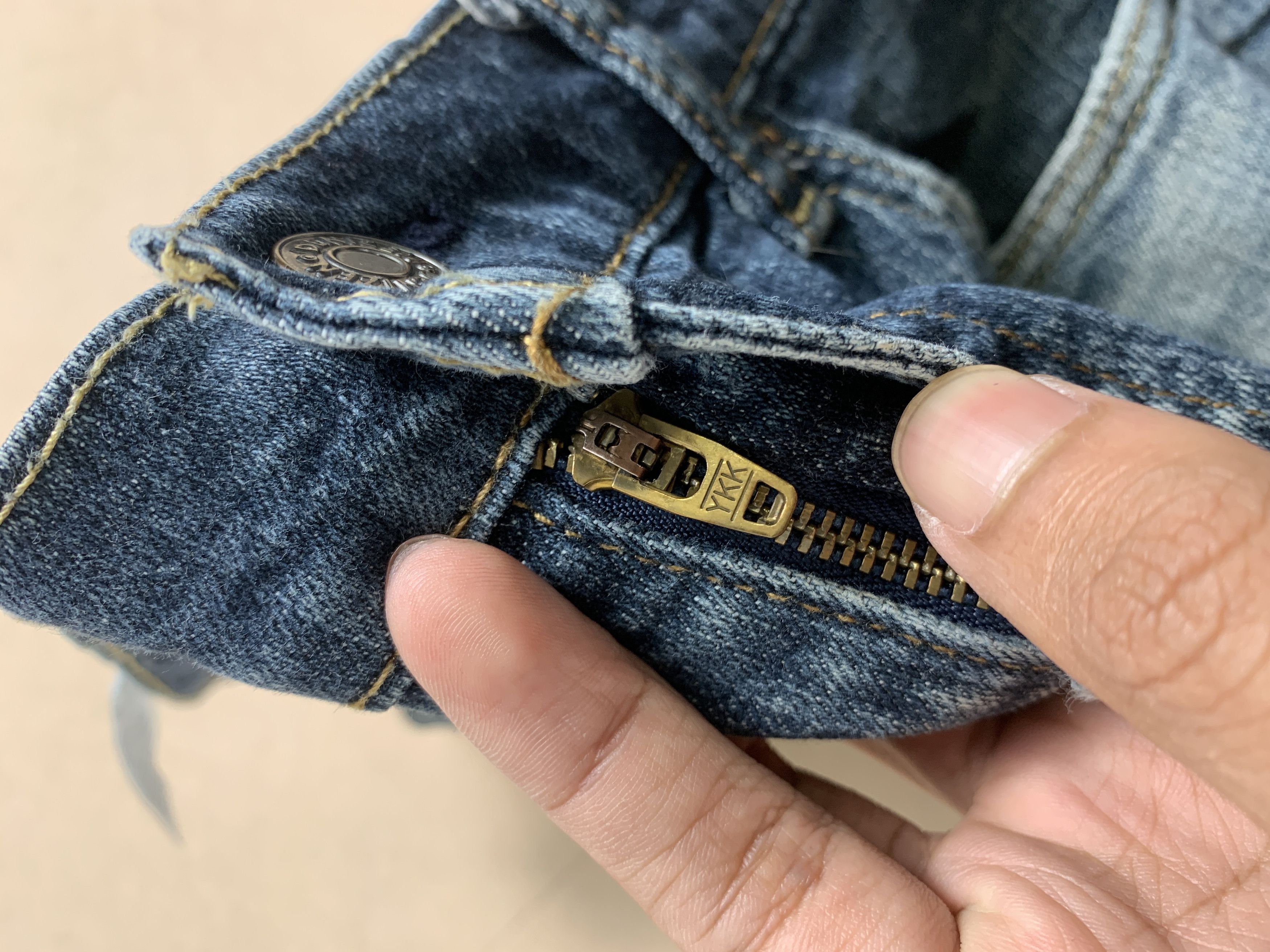 Denizen × Levi's × Vintage Denizen Levi's Faded Distressed Men Blue Denim Size US 32 / EU 48 - 15 Thumbnail