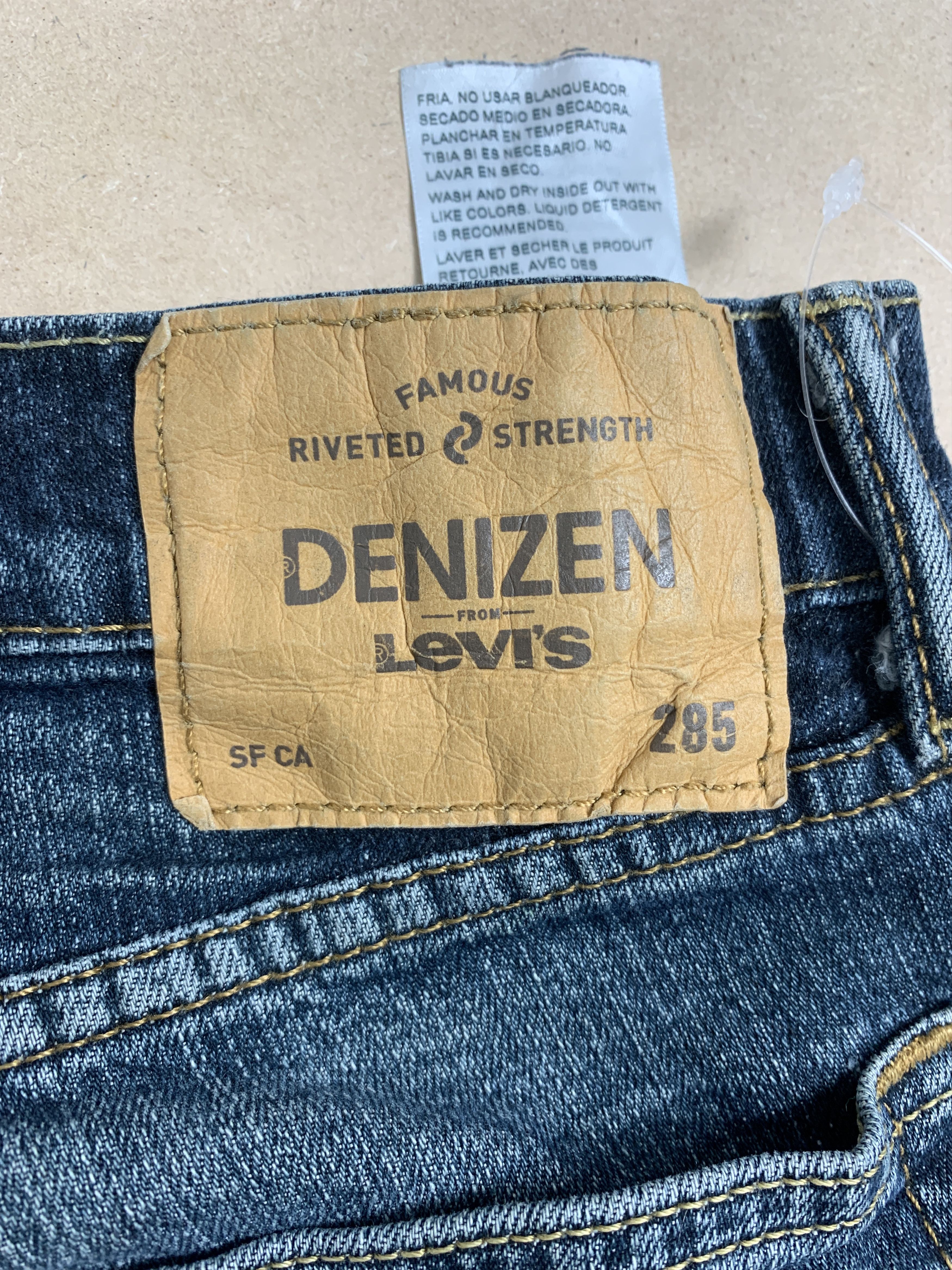 Denizen × Levi's × Vintage Denizen Levi's Faded Distressed Men Blue Denim Size US 32 / EU 48 - 8 Thumbnail