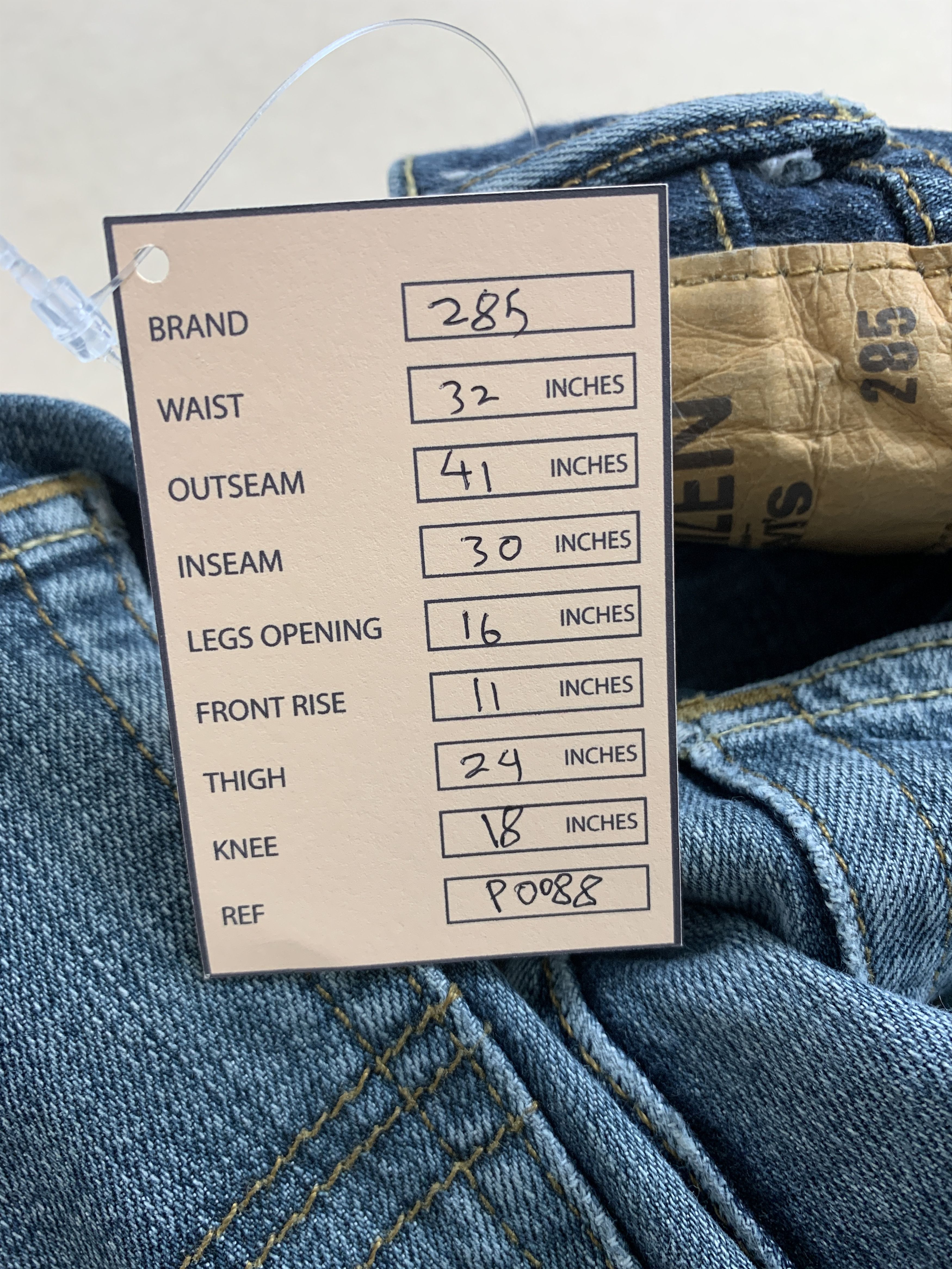 Denizen × Levi's × Vintage Denizen Levi's Faded Distressed Men Blue Denim Size US 32 / EU 48 - 16 Thumbnail