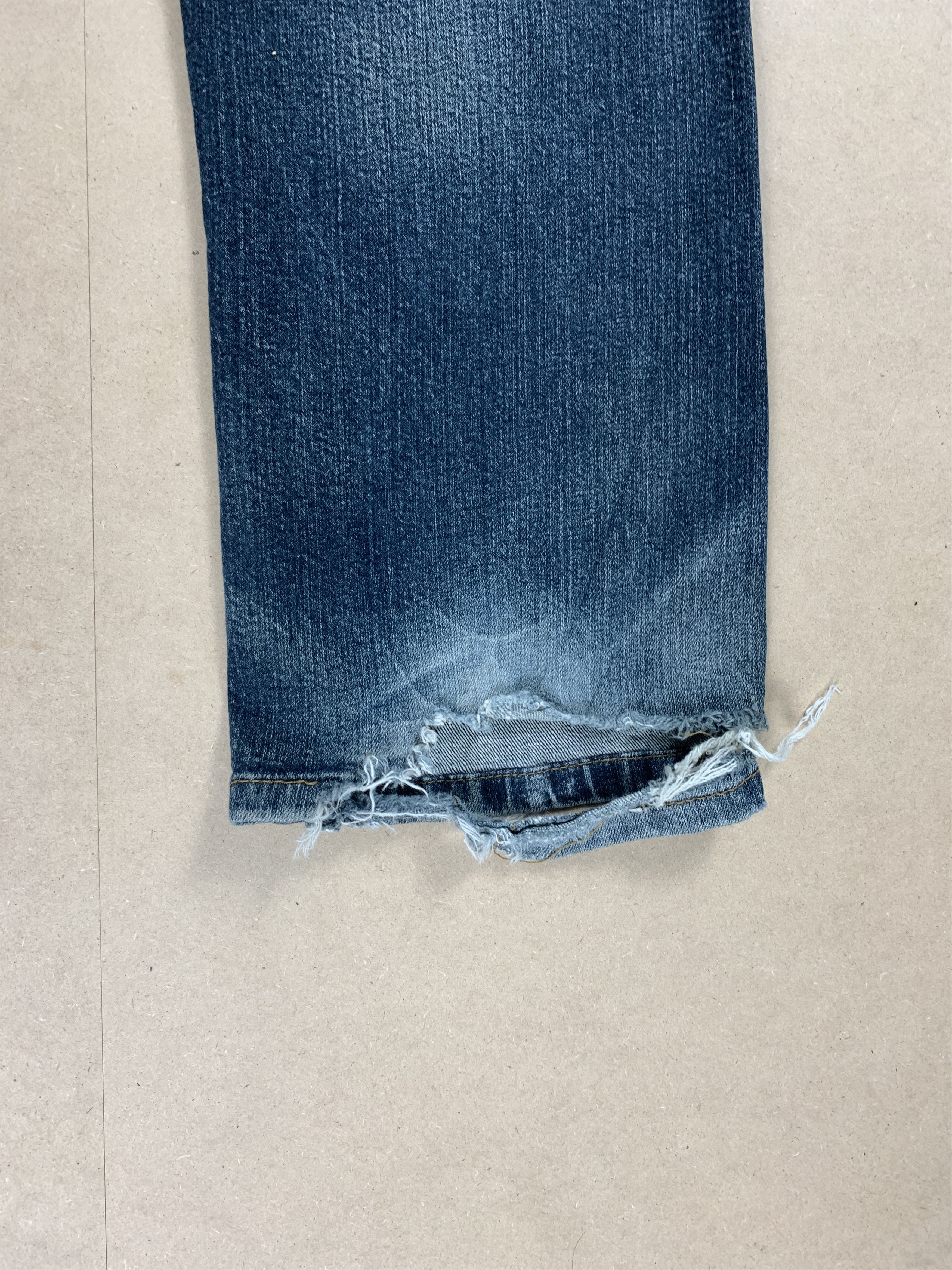 Denizen × Levi's × Vintage Denizen Levi's Faded Distressed Men Blue Denim Size US 32 / EU 48 - 7 Thumbnail