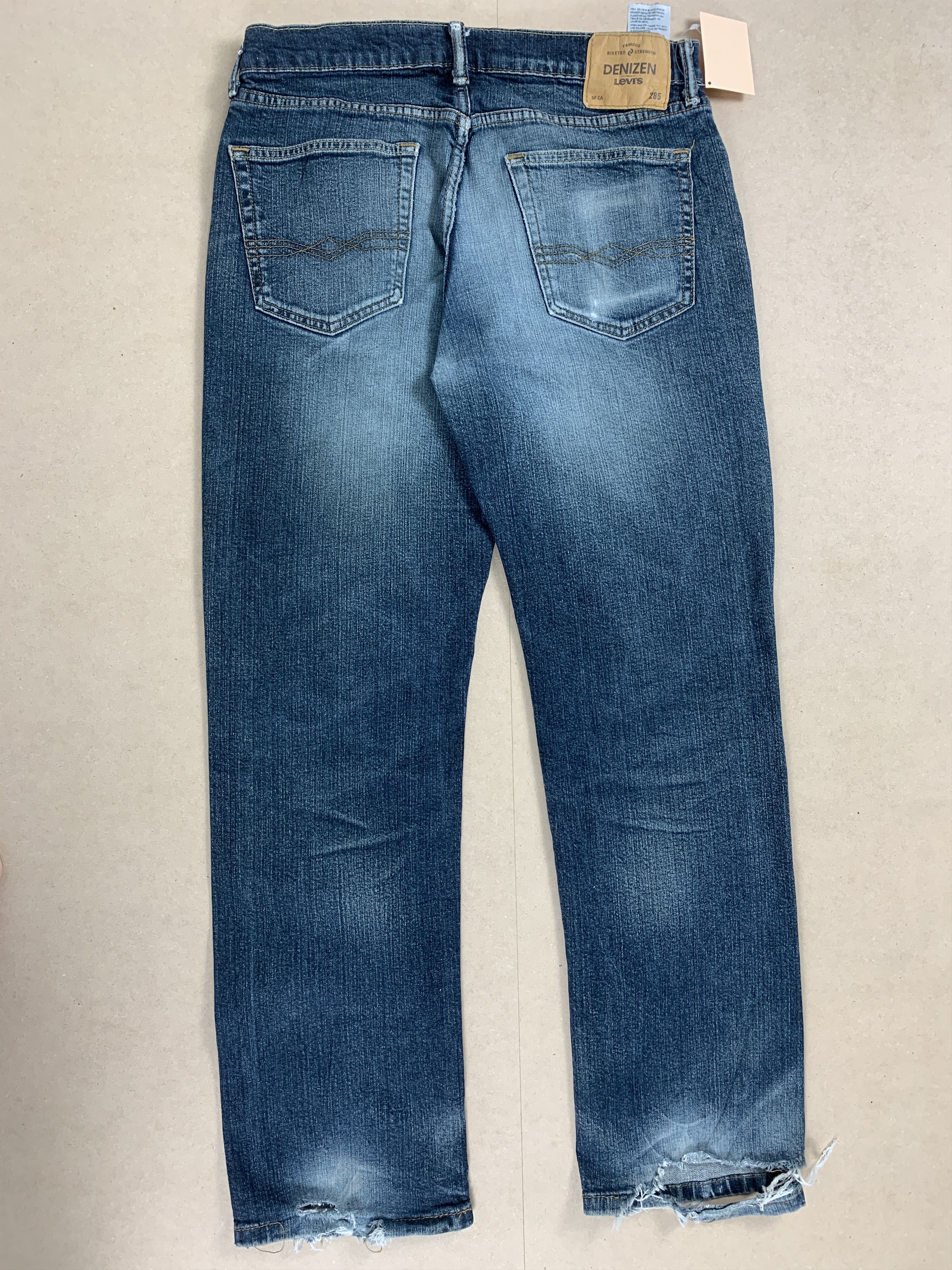 Denizen × Levi's × Vintage Denizen Levi's Faded Distressed Men Blue Denim Size US 32 / EU 48 - 6 Thumbnail