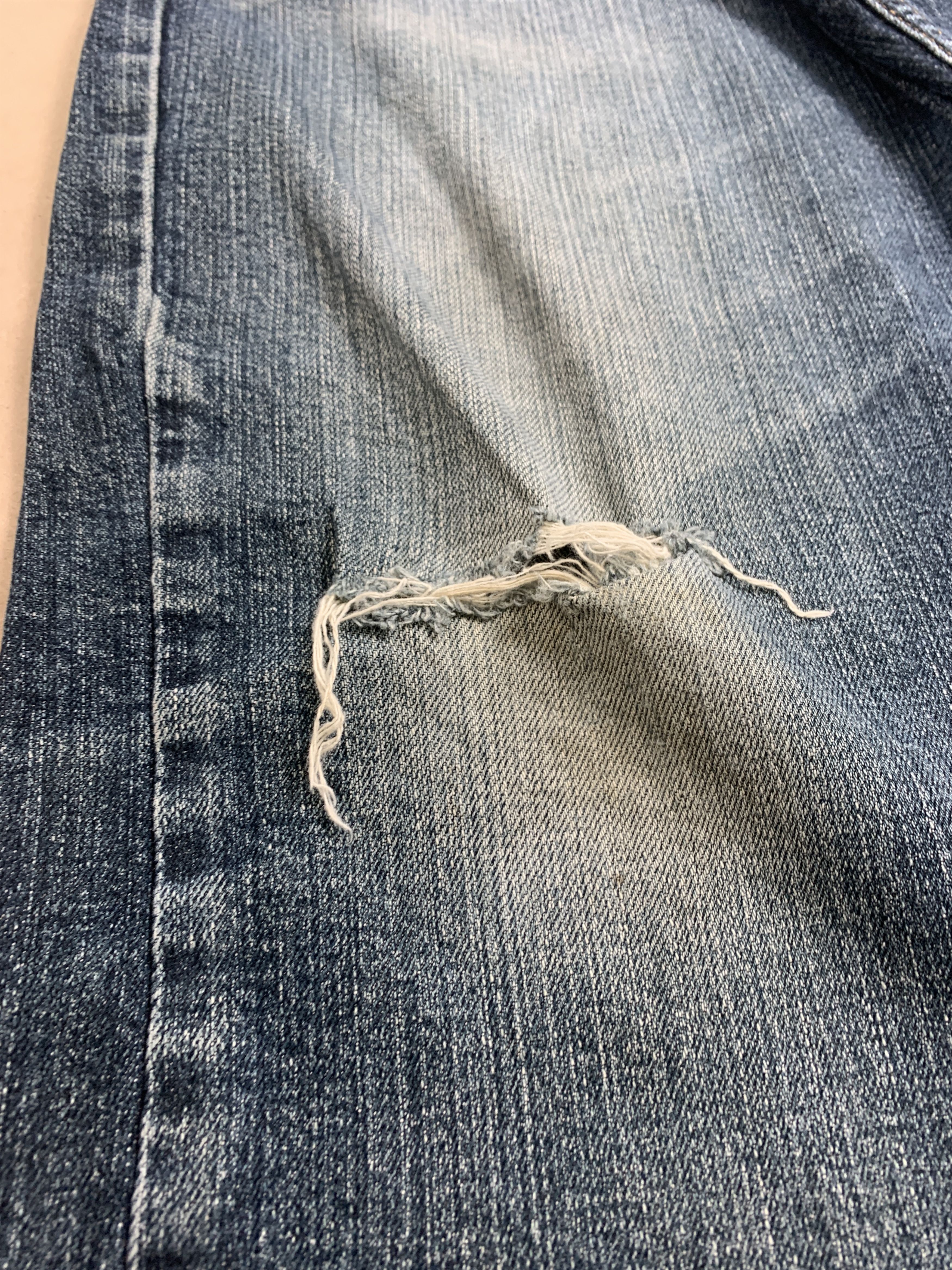 Denizen × Levi's × Vintage Denizen Levi's Faded Distressed Men Blue Denim Size US 32 / EU 48 - 5 Thumbnail