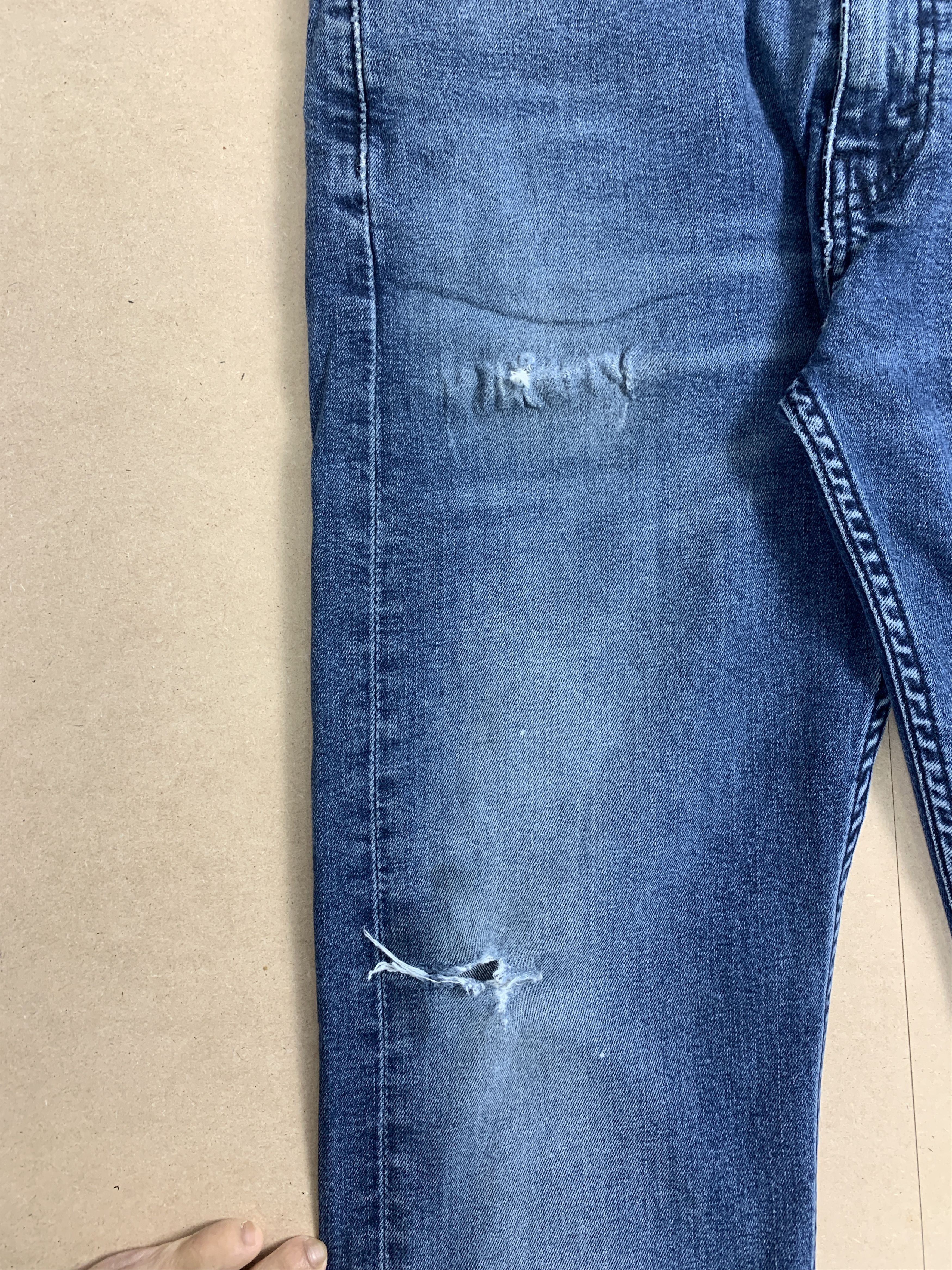 Levi's × Vintage Vintage Levis 513 Straightcut Medium Wash Jeans Size US 32 / EU 48 - 5 Thumbnail