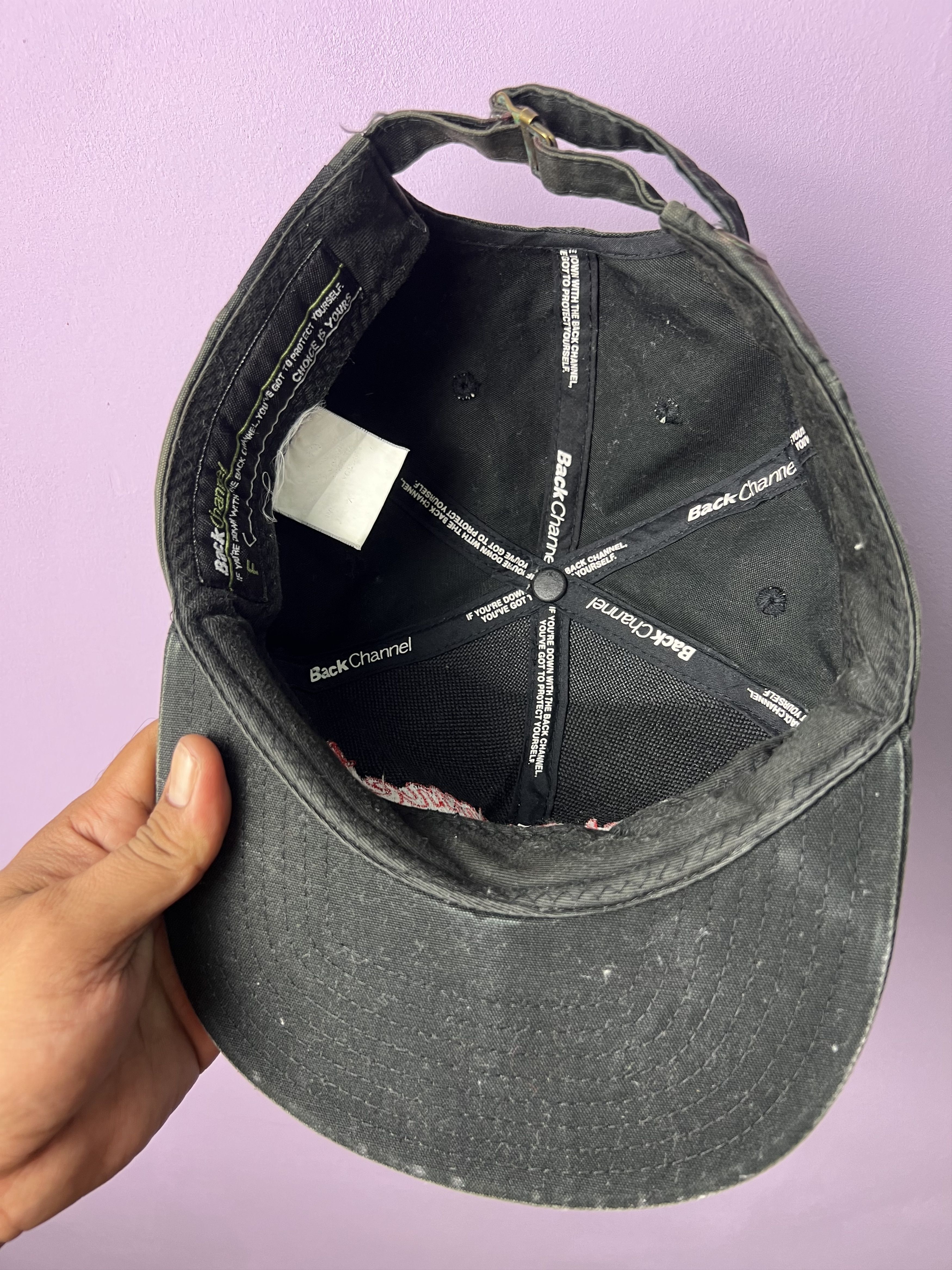 Japanese Brand 🔥Vintage Sun Faded Back Channel Snapback Size ONE SIZE - 7 Thumbnail
