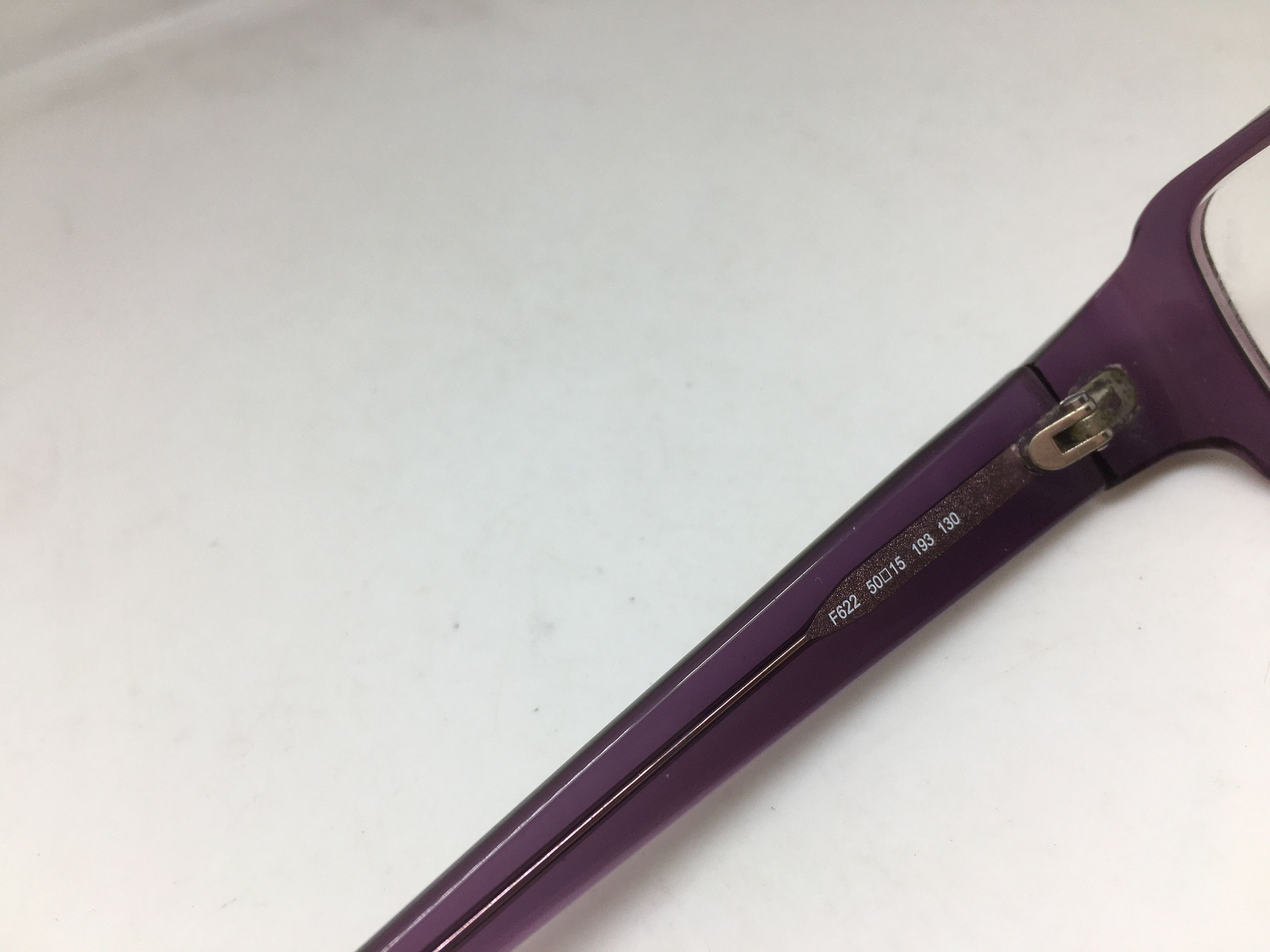 Fendi F622 RX Eyeglasses Frame Italy Clear Purple