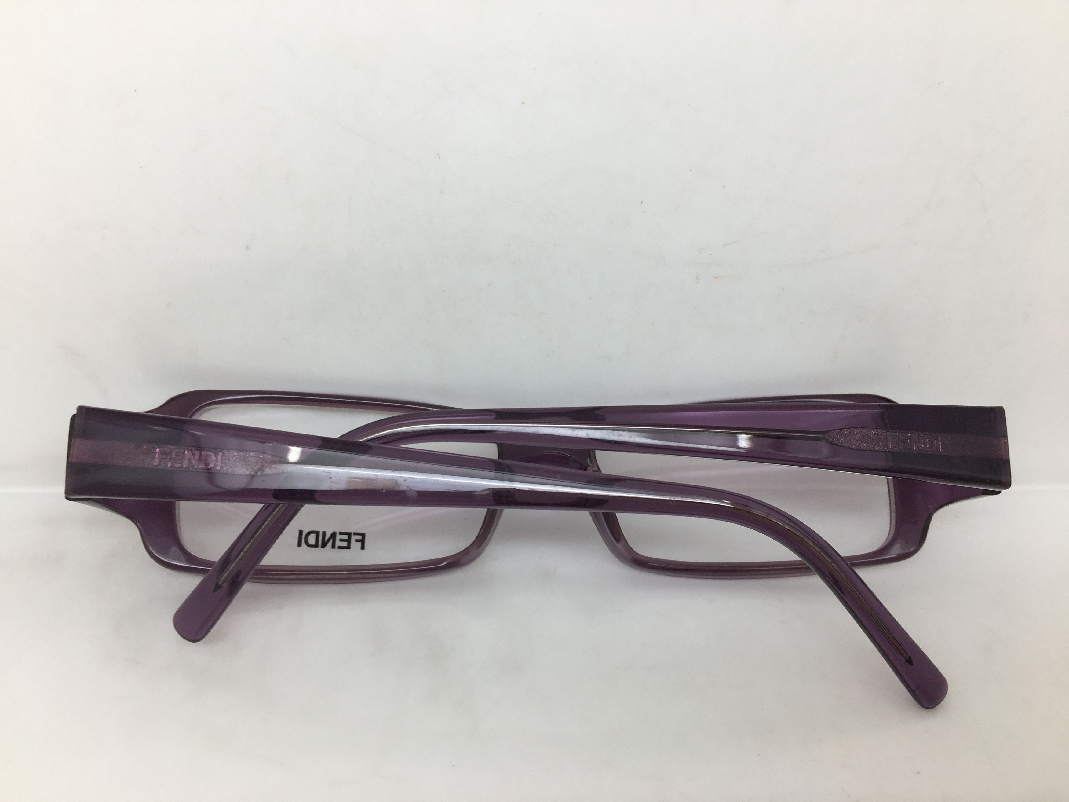 Fendi F622 RX Eyeglasses Frame Italy Clear Purple