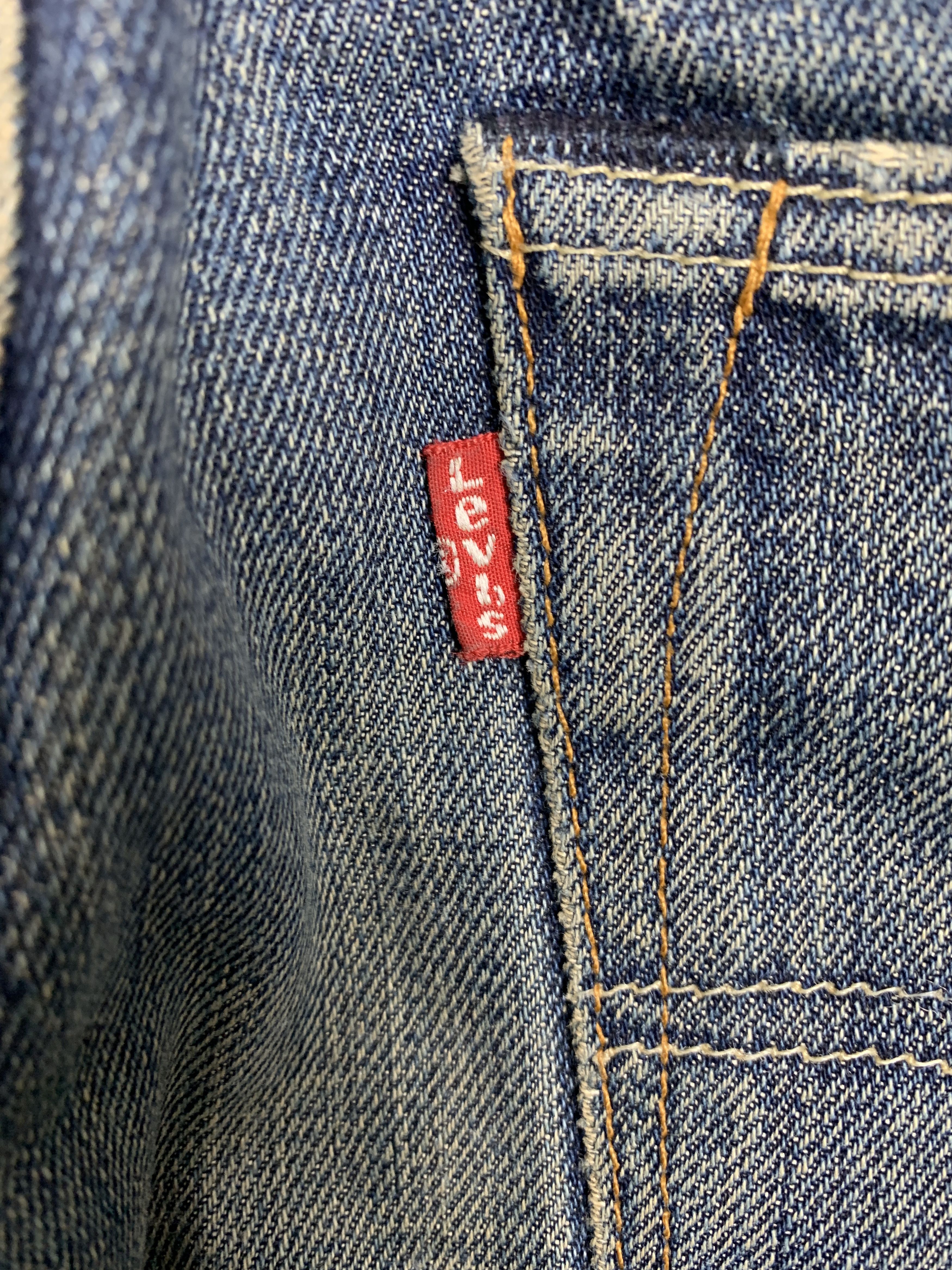 Levi's Vintage 90s Levis 501 Straight Cut Faded Jeans P0305 Size US 32 / EU 48 - 10 Thumbnail