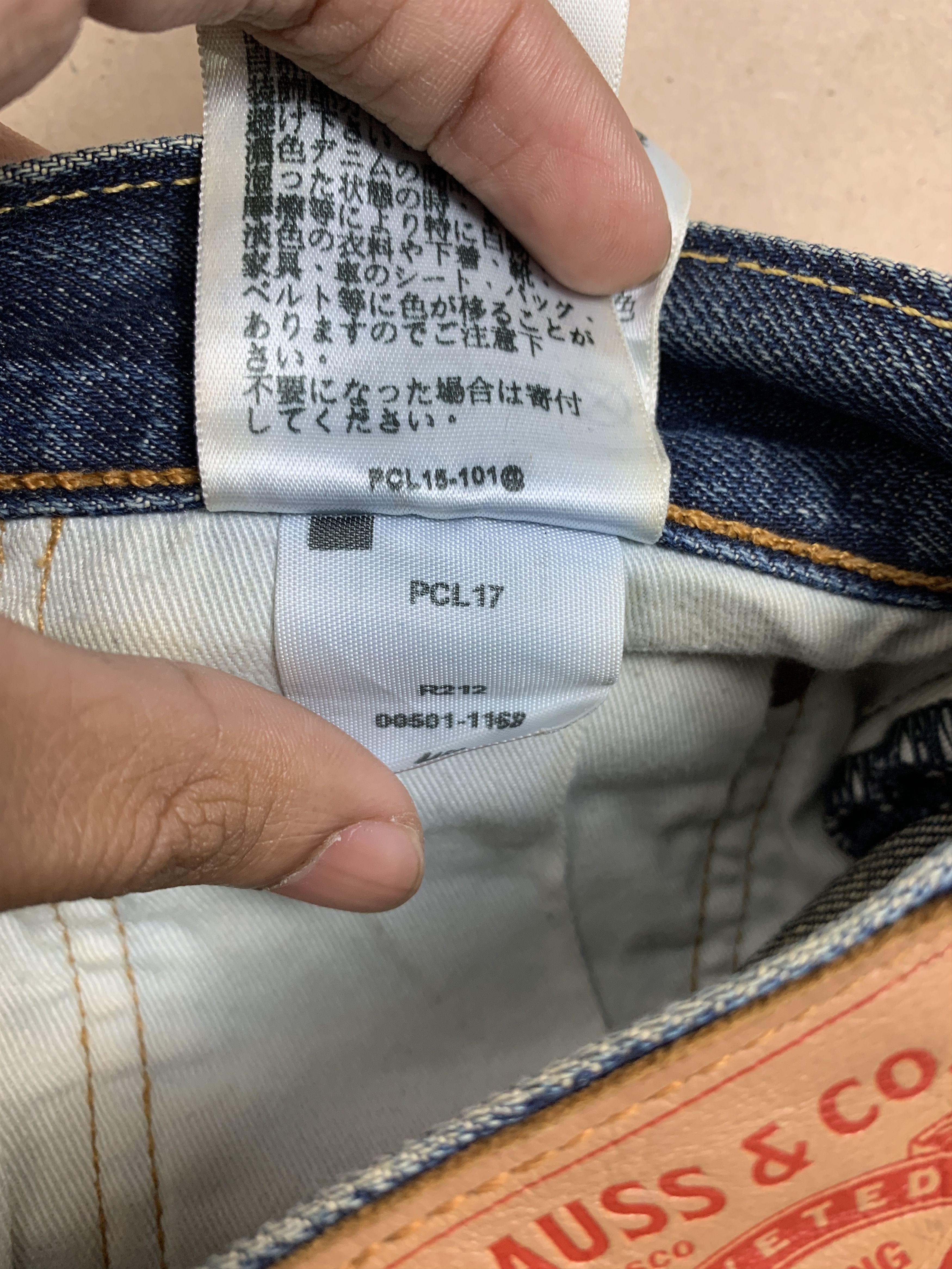Levi's Vintage 90s Levis 501 Straight Cut Faded Jeans P0305 Size US 32 / EU 48 - 16 Thumbnail
