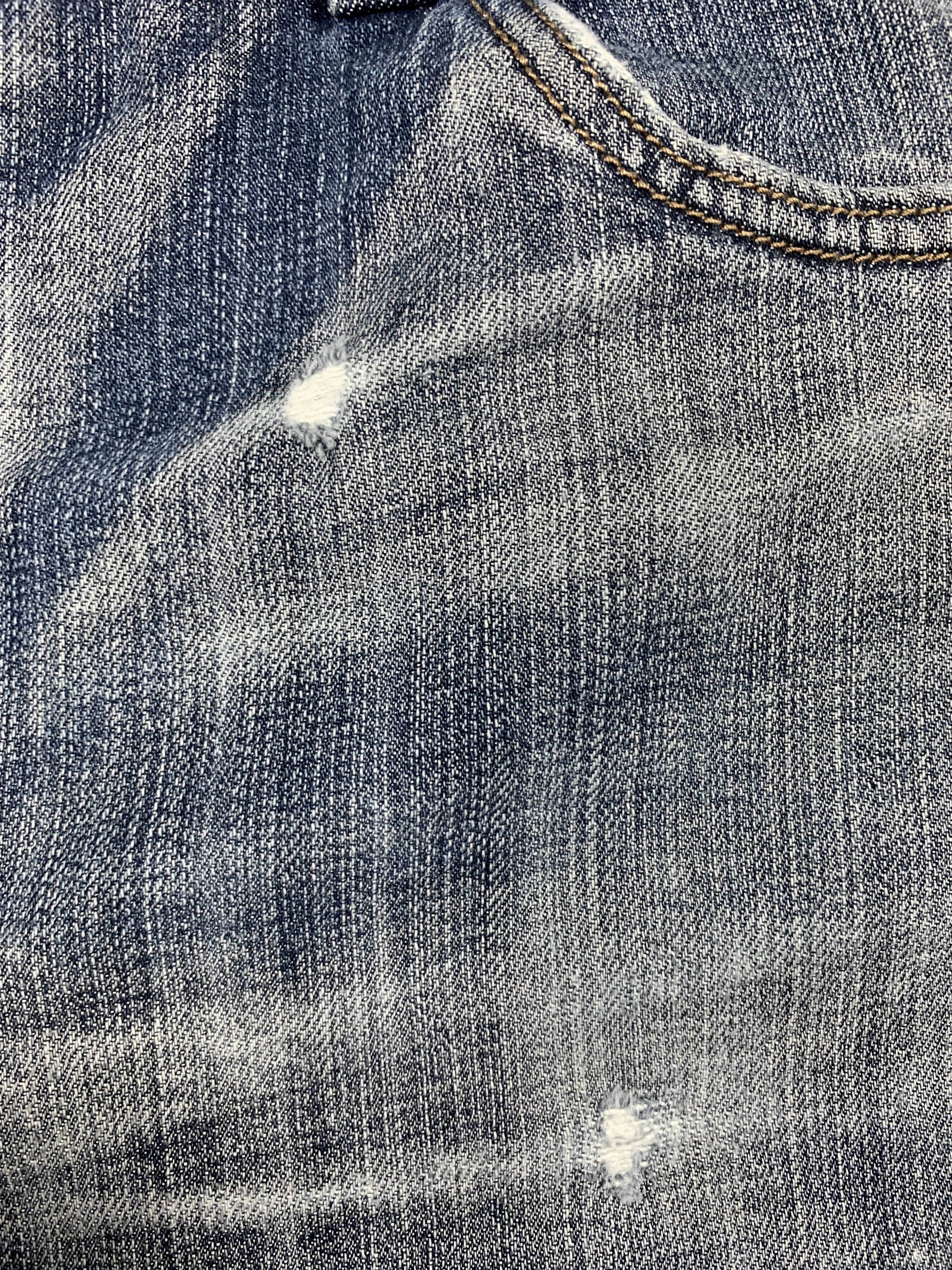 Levi's × Vintage Vintage LEVI'S 559 Distressed Faded Straight Cut Mid Wash Size US 34 / EU 50 - 4 Thumbnail