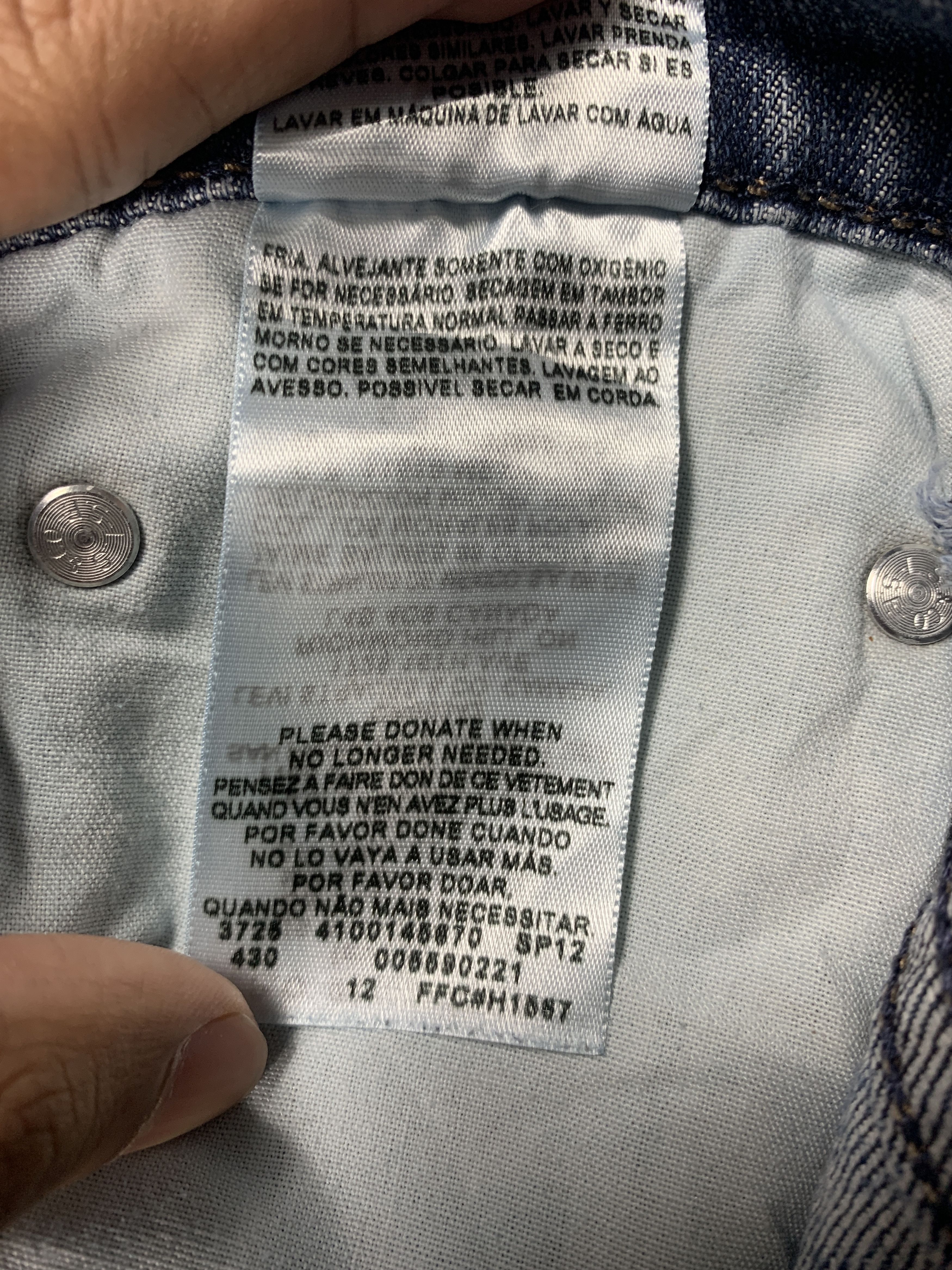 Levi's × Vintage Vintage LEVI'S 559 Distressed Faded Straight Cut Mid Wash Size US 34 / EU 50 - 21 Thumbnail