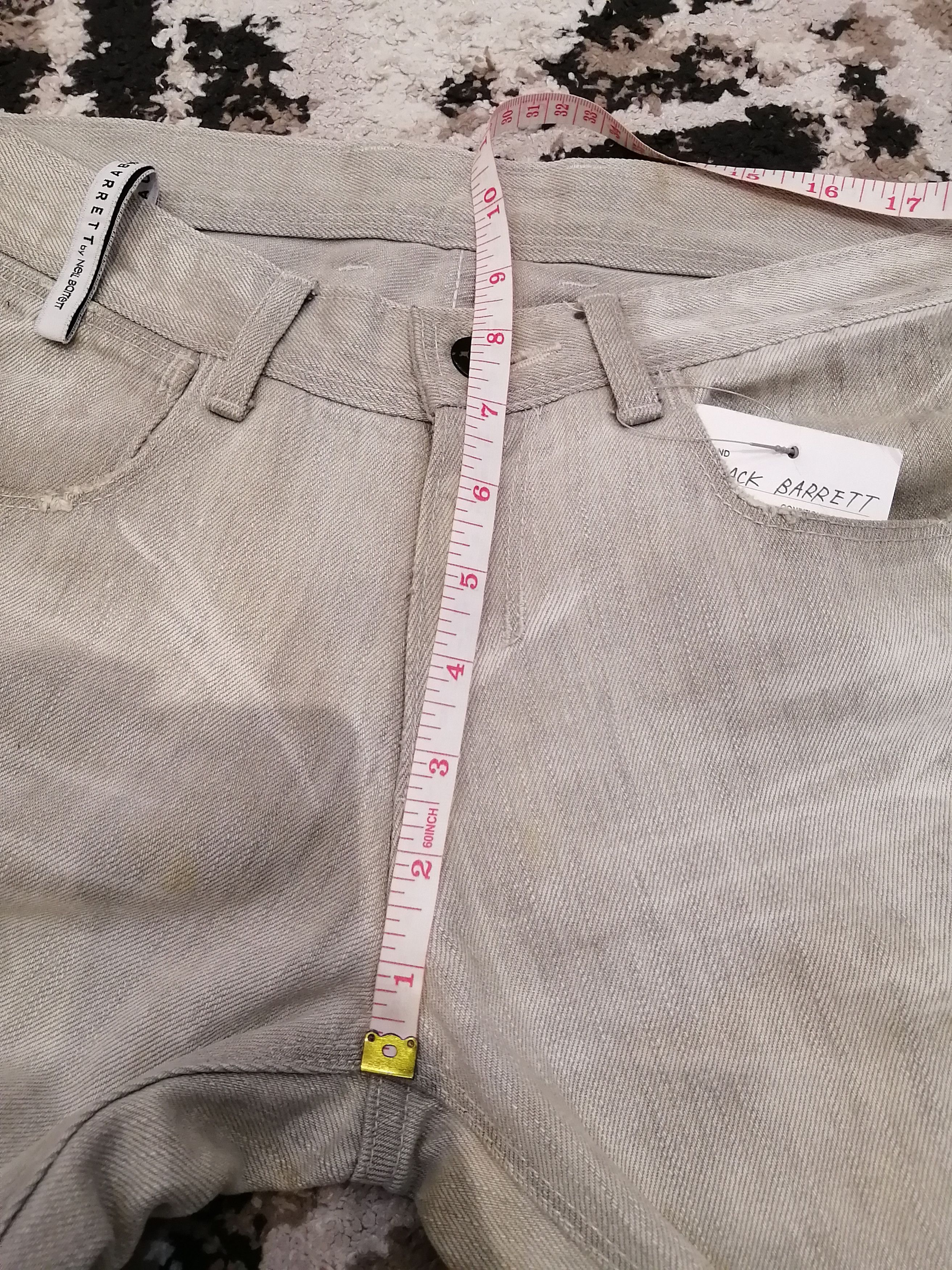 Neil Barrett Black Barrett by Neil Barrett Distressed Jeans Size US 30 / EU 46 - 17 Thumbnail