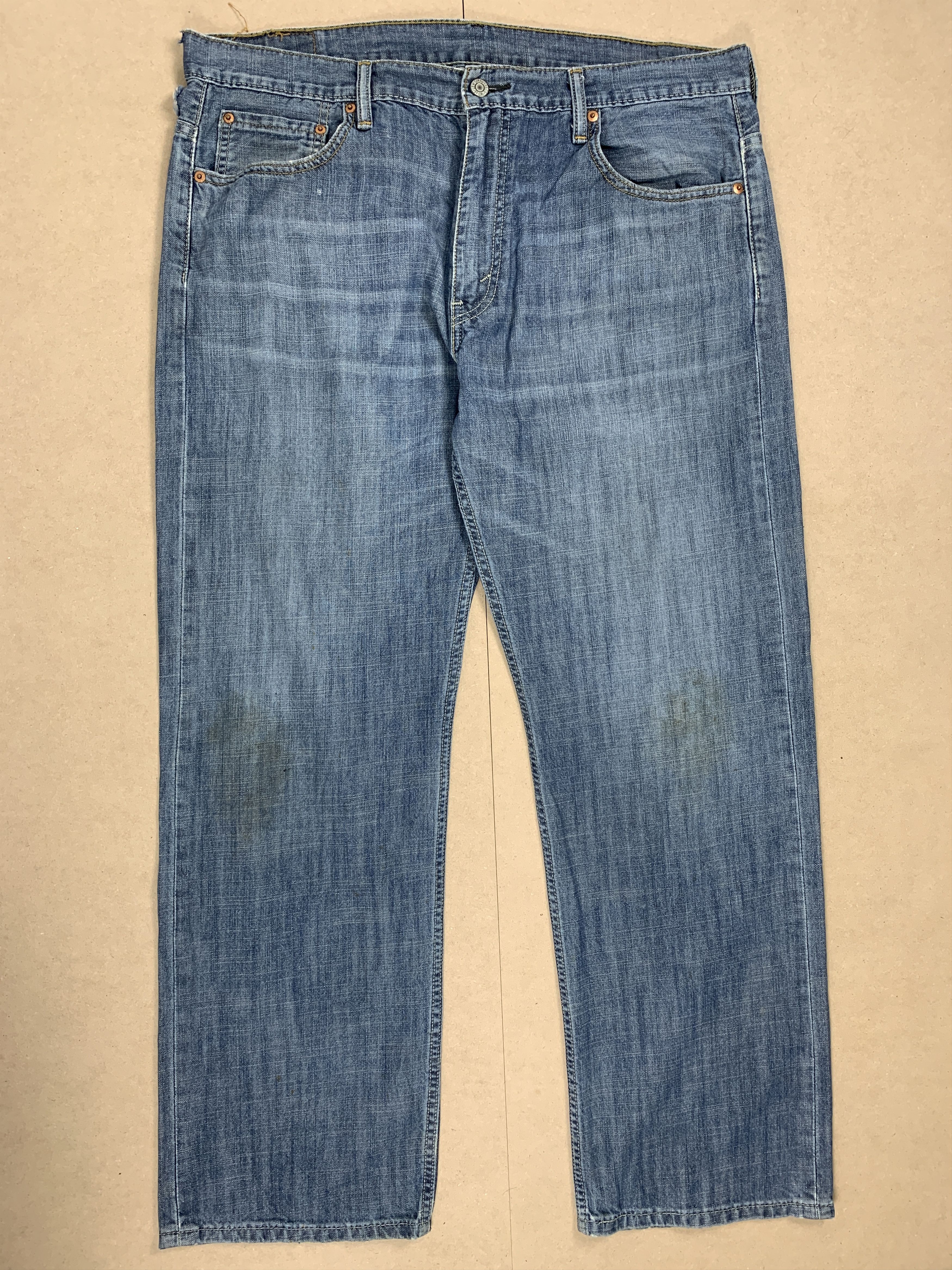 Levi's Vintage Levis's 569 Straight Cut Faded Blue Jeans Size US 38 / EU 54 - 1 Thumbnail