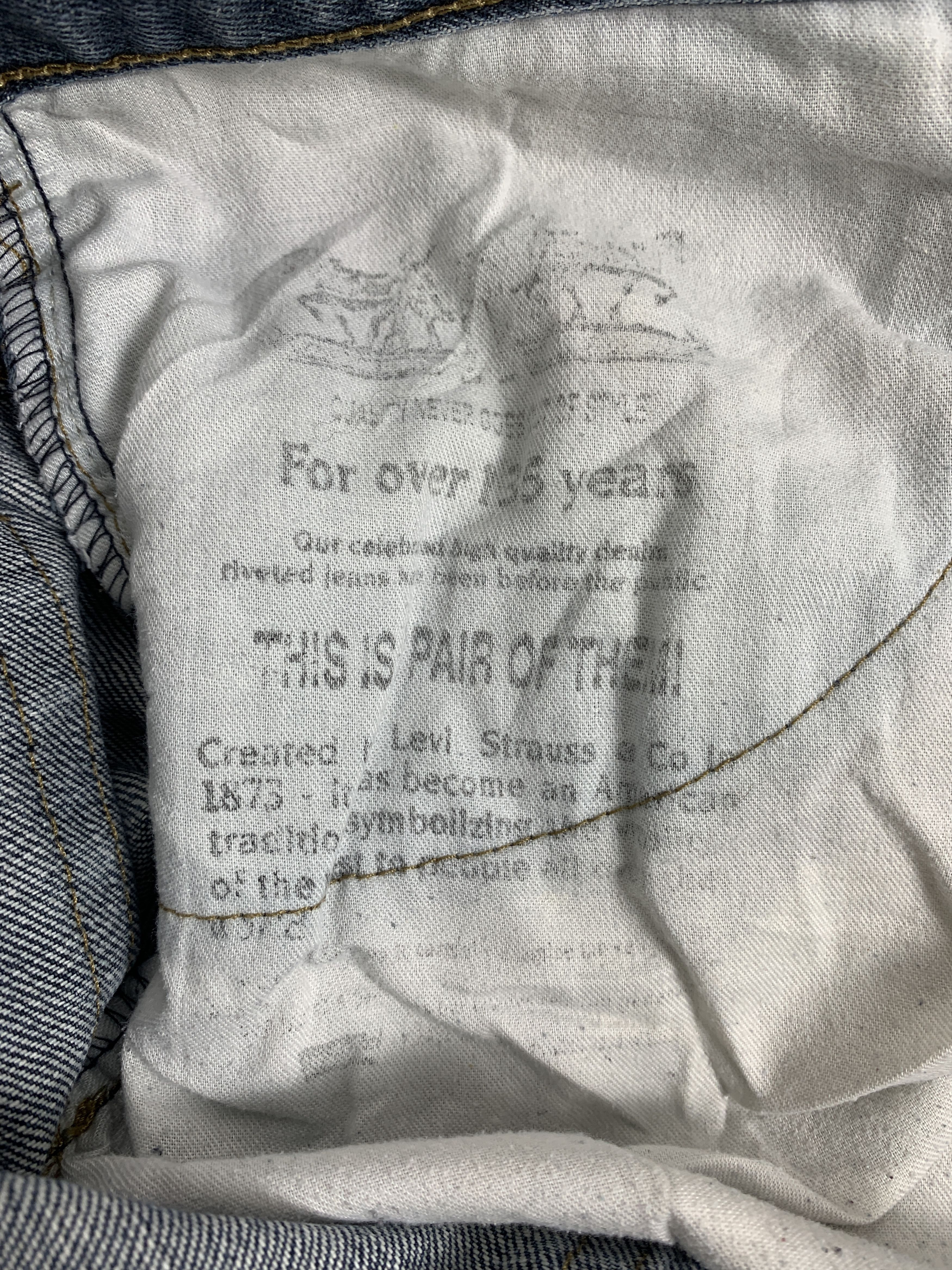 Levi's Vintage Levi's 559 Faded Straight Cut Jeans Size US 43 - 8 Thumbnail