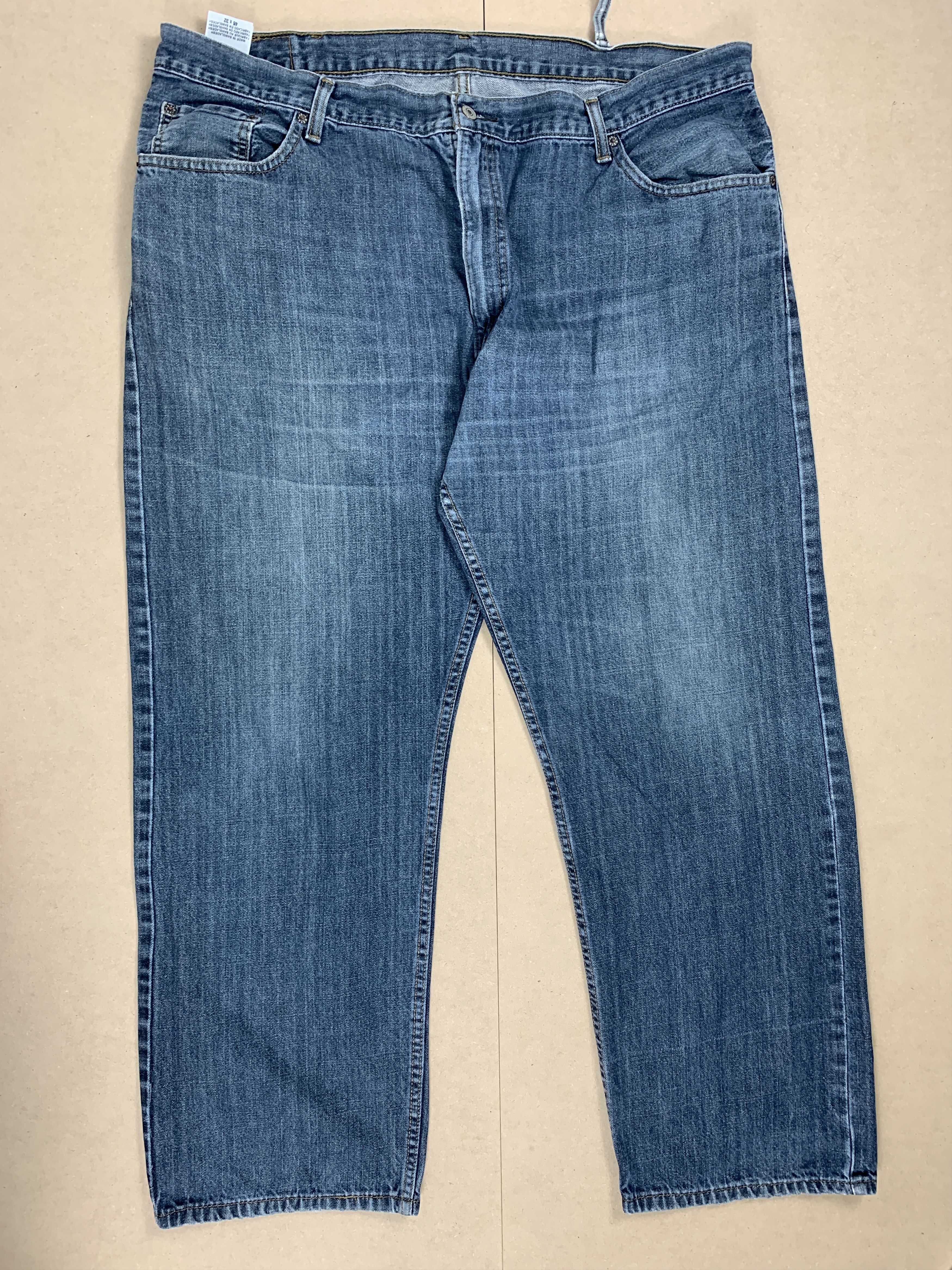 Image of Levis x Vintage Levi's 559 Faded Straight Cut Jeans in Blue Denim, Men's (Size 43)