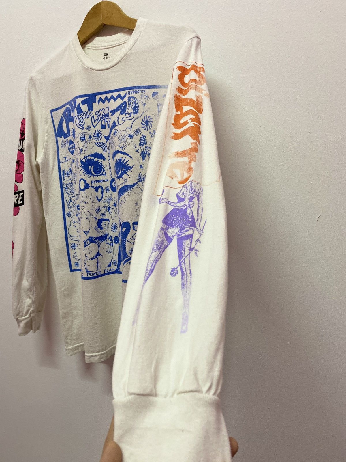 Jean-Michel Basquiat Jean Michel Bisquiat Long Sleeves Tshirt Size US S / EU 44-46 / 1 - 5 Thumbnail