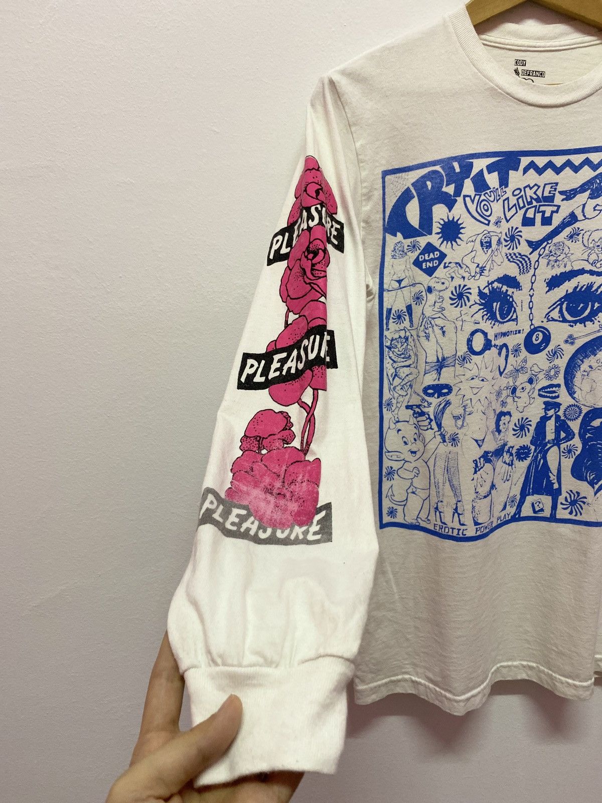 Jean-Michel Basquiat Jean Michel Bisquiat Long Sleeves Tshirt Size US S / EU 44-46 / 1 - 4 Thumbnail