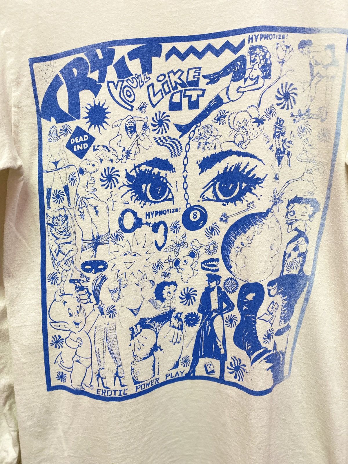 Jean-Michel Basquiat Jean Michel Bisquiat Long Sleeves Tshirt Size US S / EU 44-46 / 1 - 2 Thumbnail