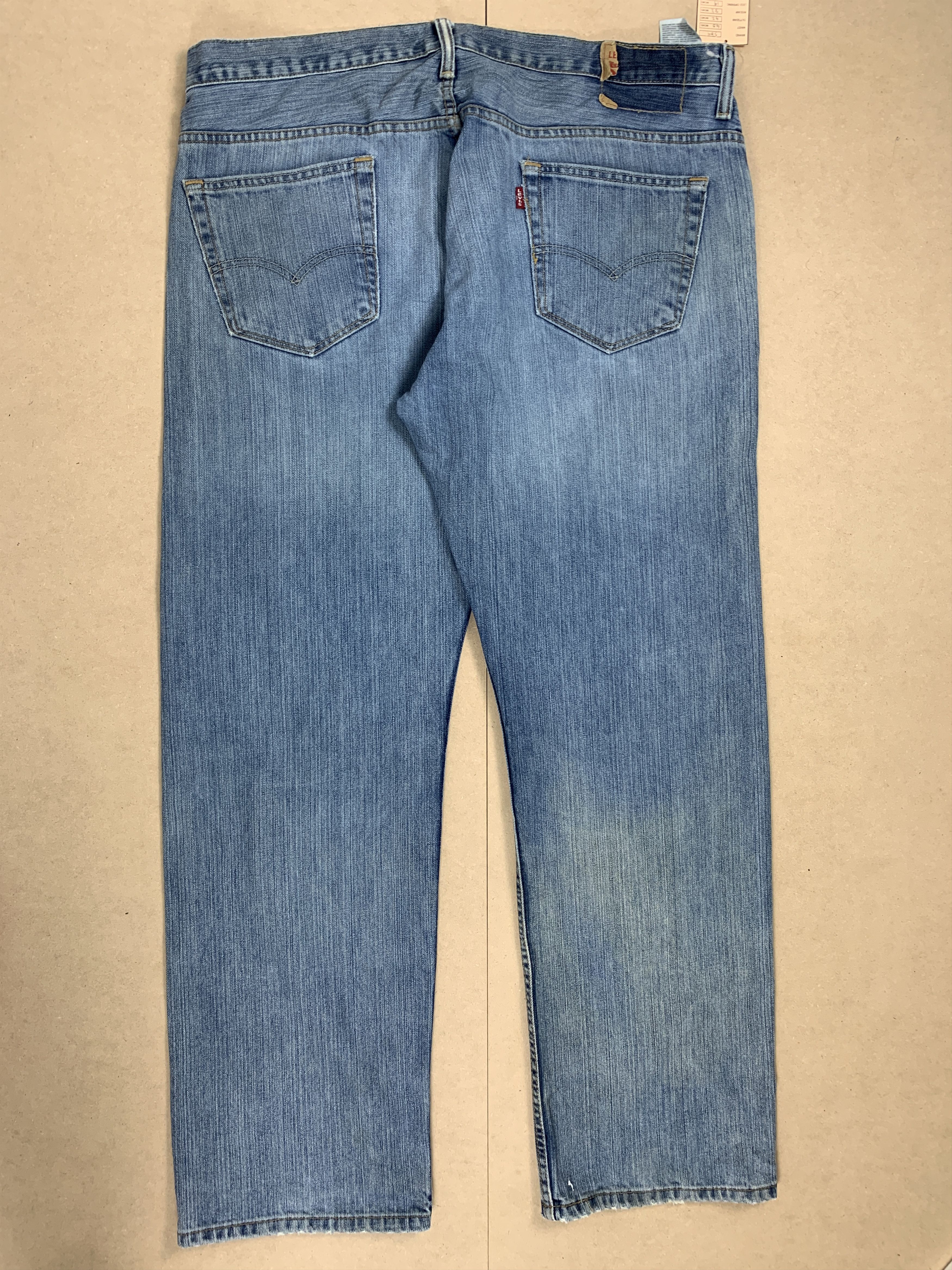 Levi's × Vintage Vintage Levi's 569 Faded Distressed Medium Wash Blue Jeans Size US 40 / EU 56 - 7 Thumbnail