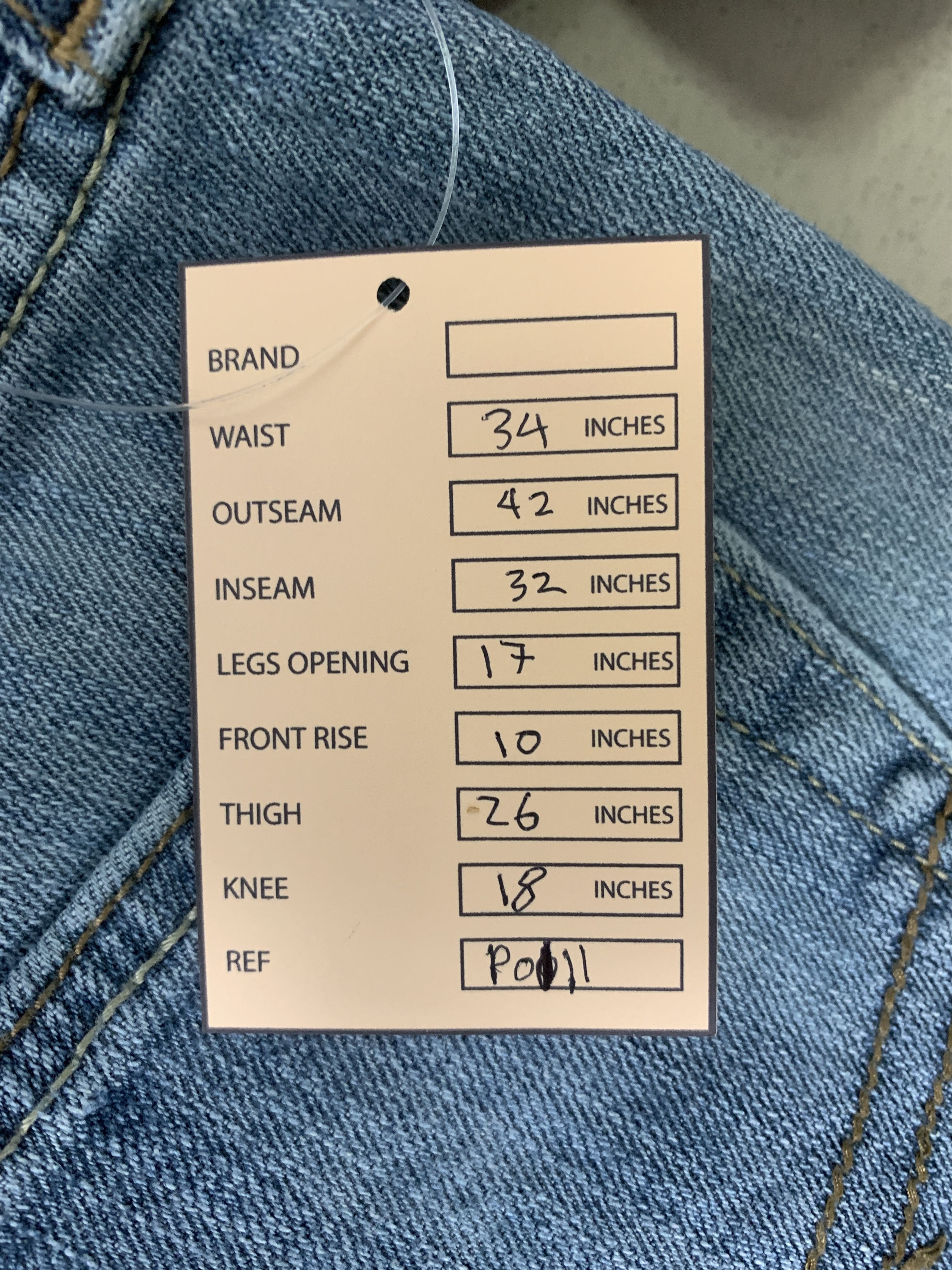 Levi's Vintage SIGNATURE by Levi's Gold Faded Distress Blue Jeans Size US 34 / EU 50 - 17 Thumbnail